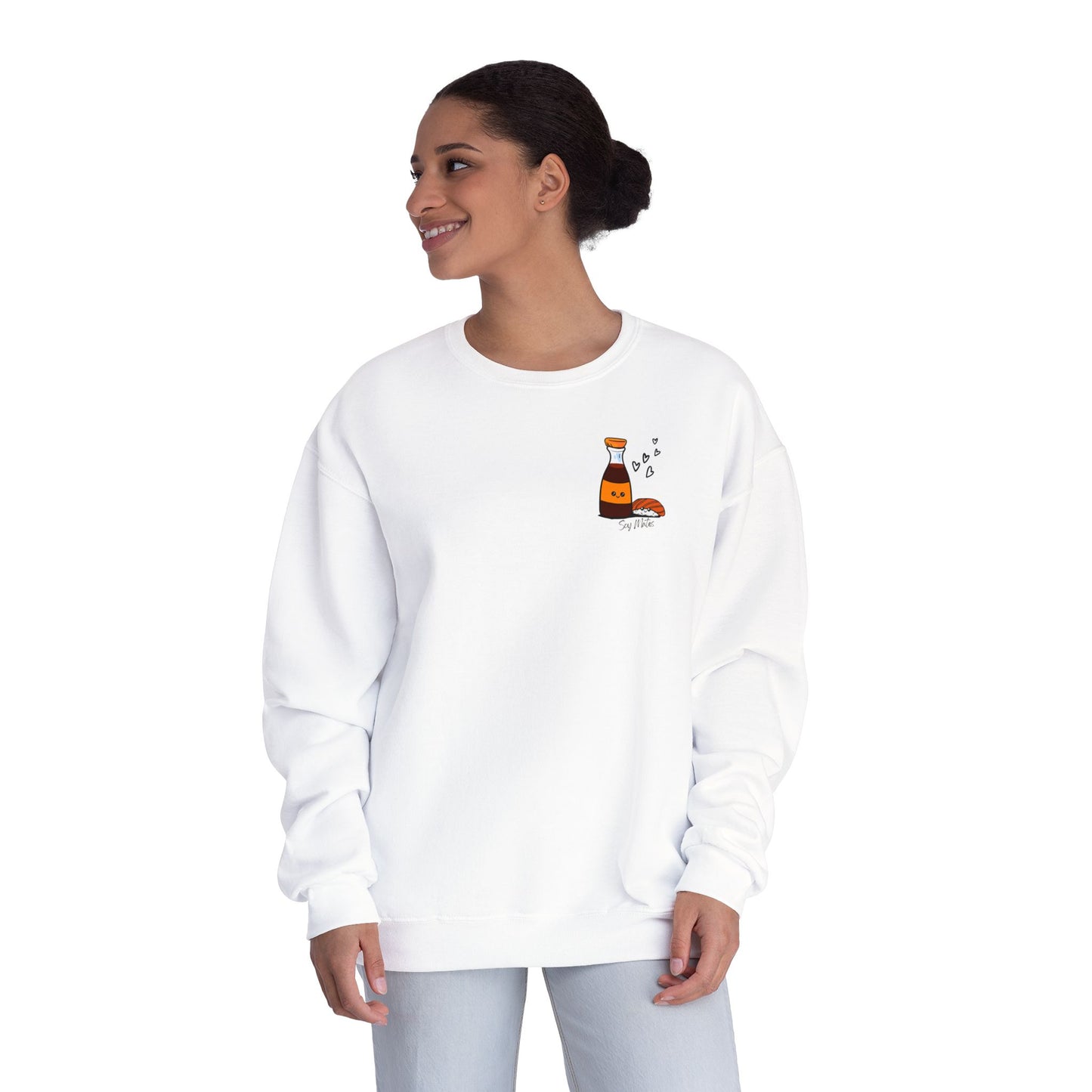 Soy Mates Printed Crew Sweatshirt