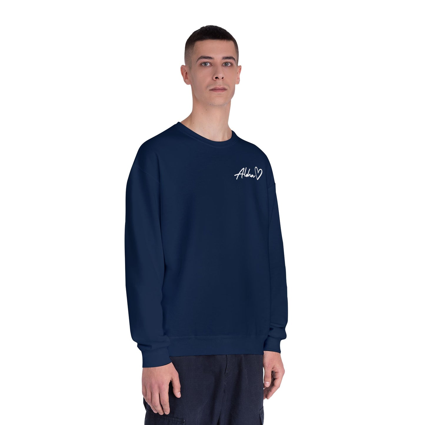 Aloha Love Printed Crew Sweatshirt, Spread Aloha