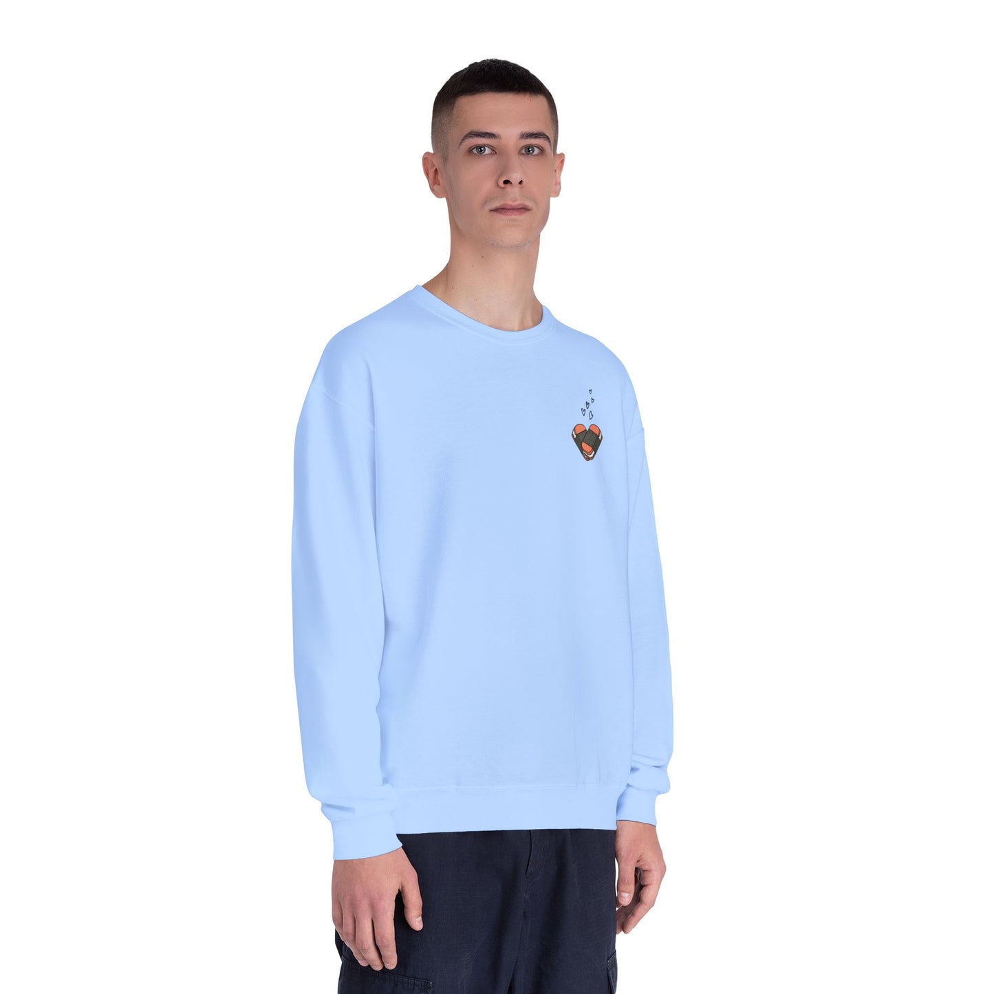 Musubi Love Printed Crew Sweatshirt