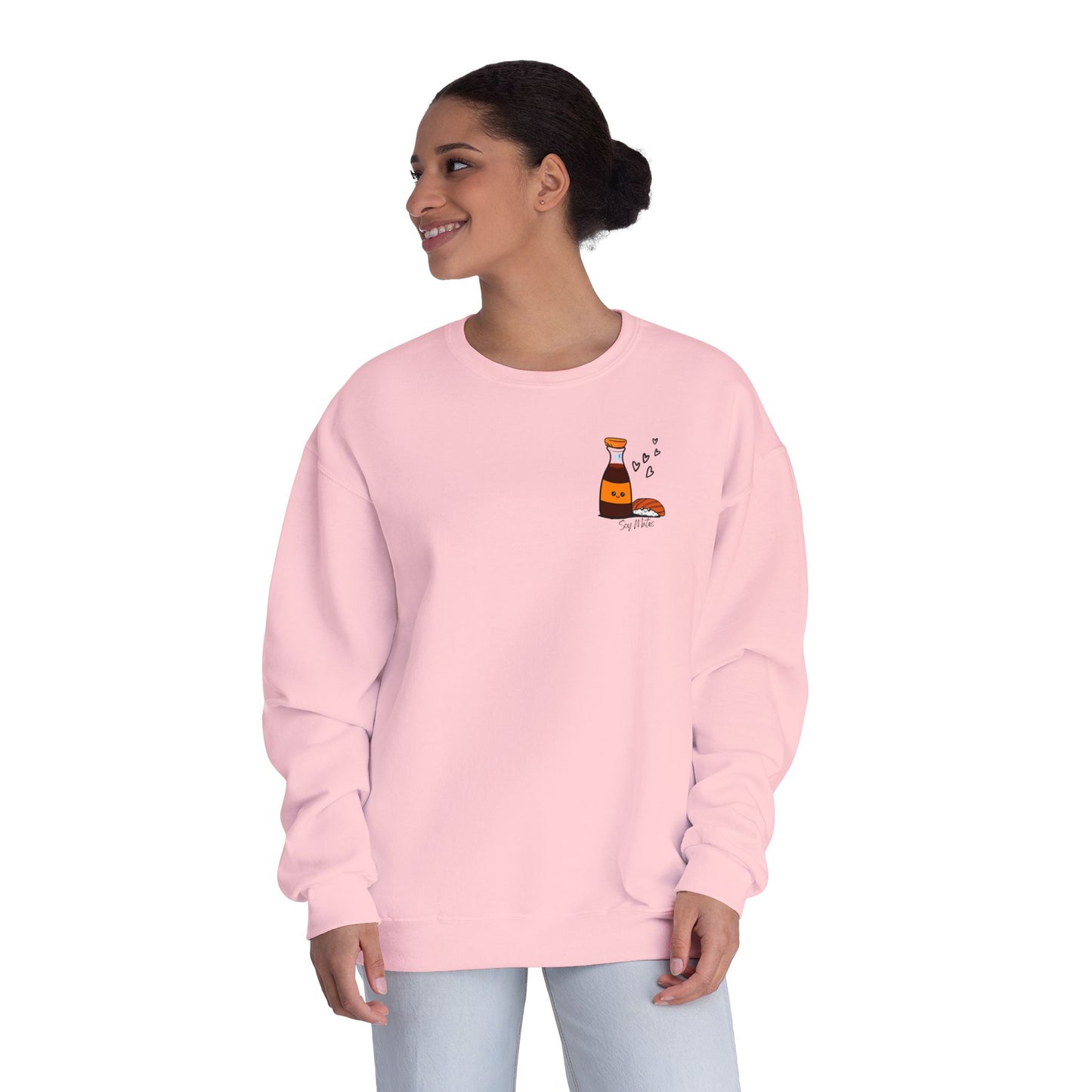 Soy Mates Printed Crew Sweatshirt