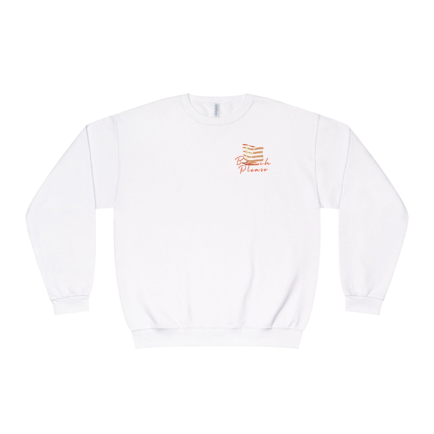 Beach Please Printed Crew Sweatshirt