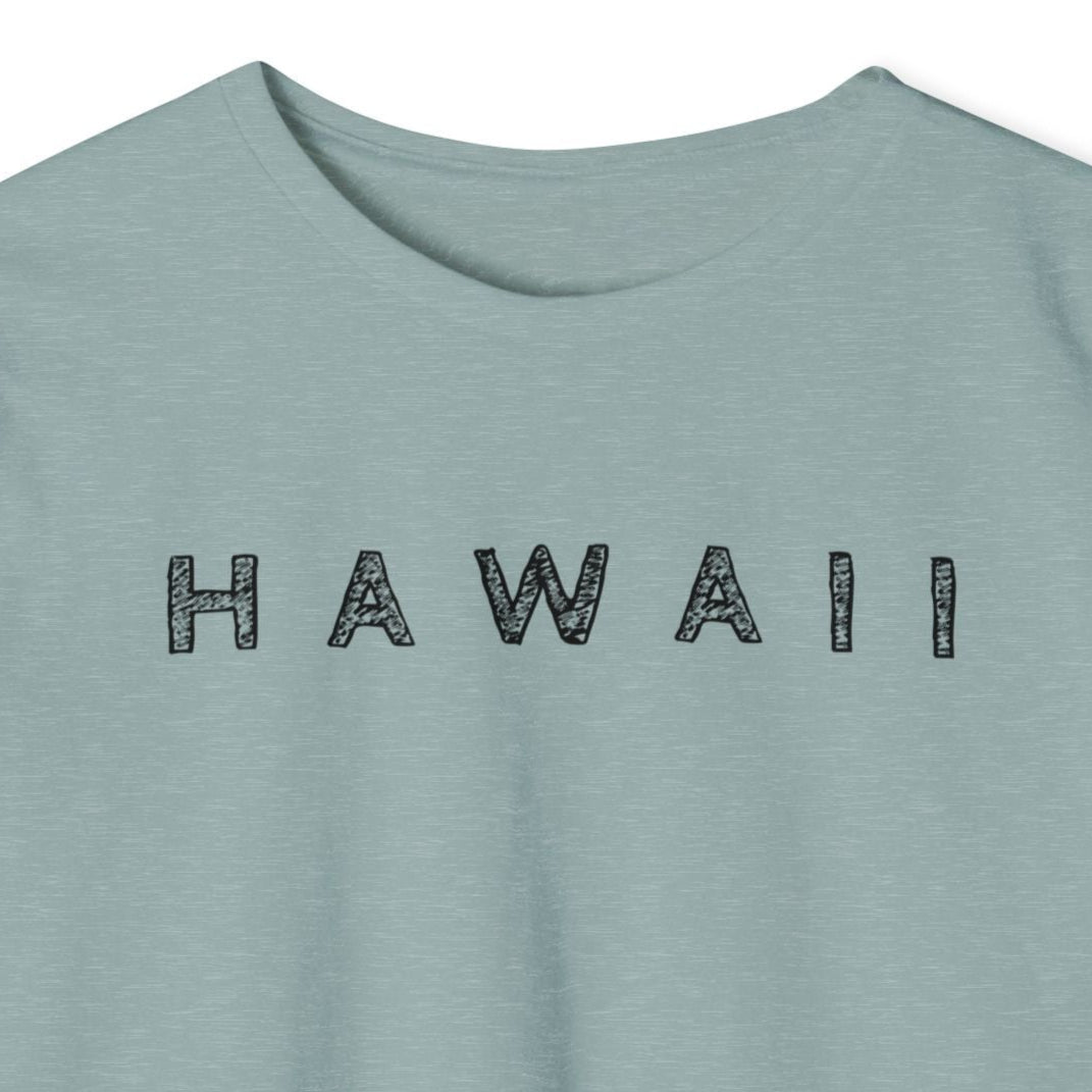 Hawaii Scribble Festival Crop Top