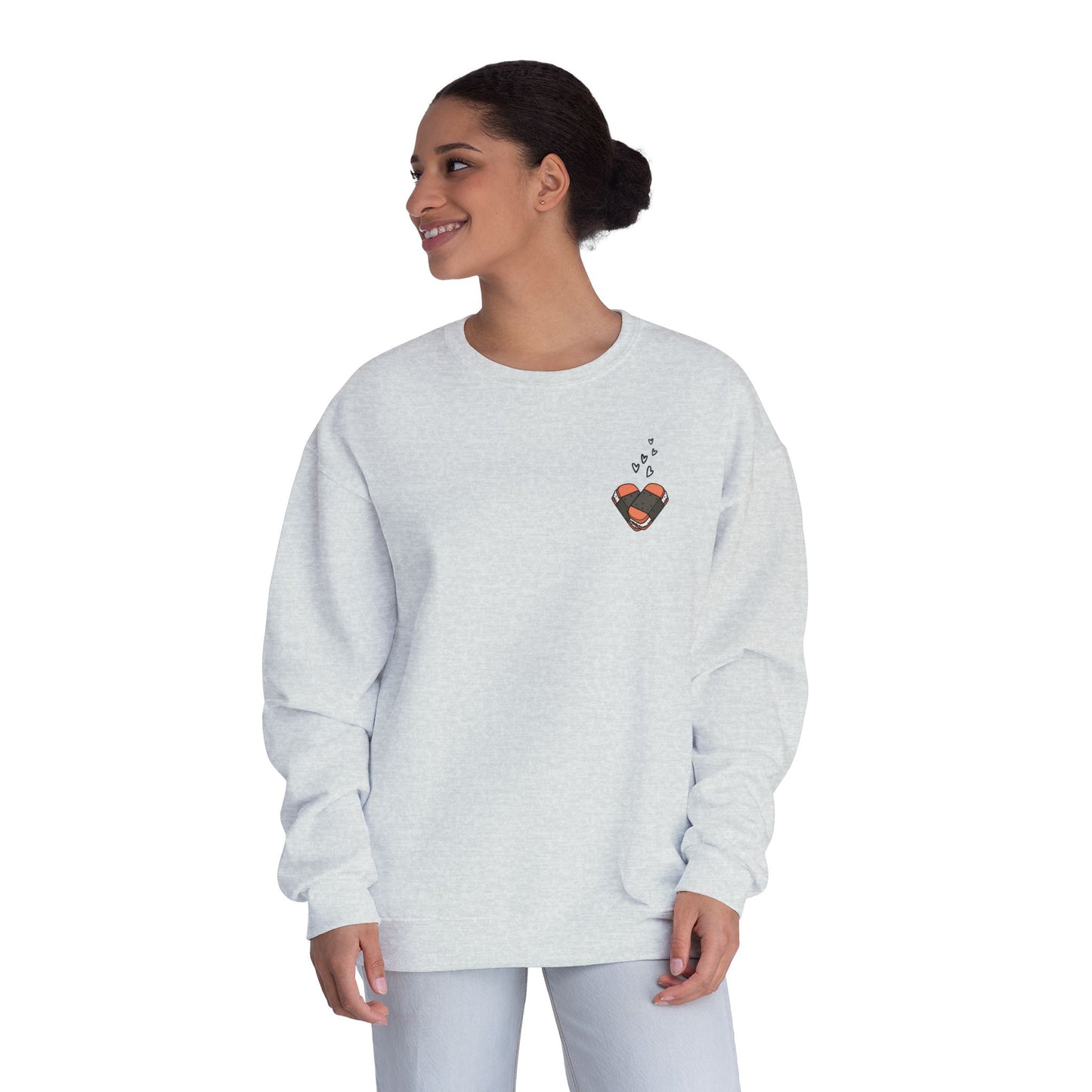 Musubi Love Printed Crew Sweatshirt