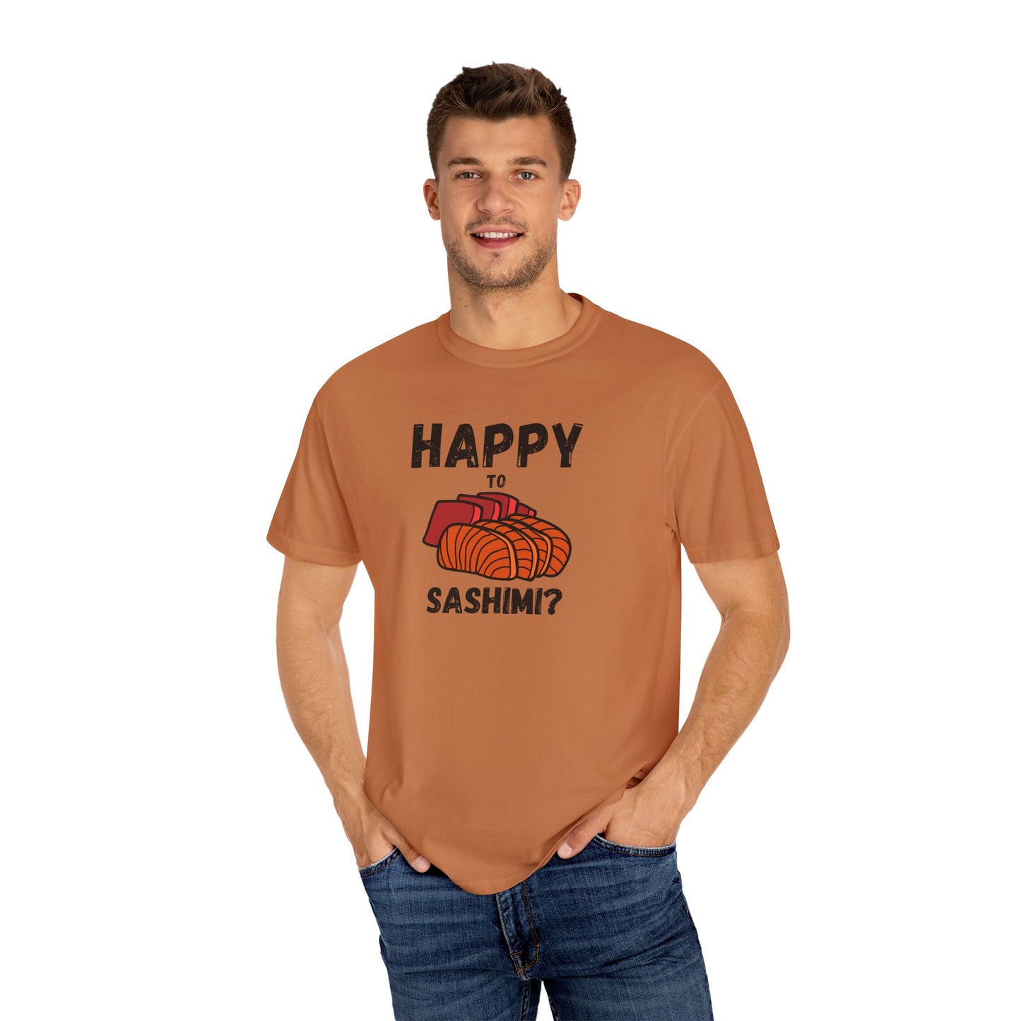 Happy to Sashimi? Premium T-Shirt Sushi Lover Gift-T-Shirt-Bits of Aloha