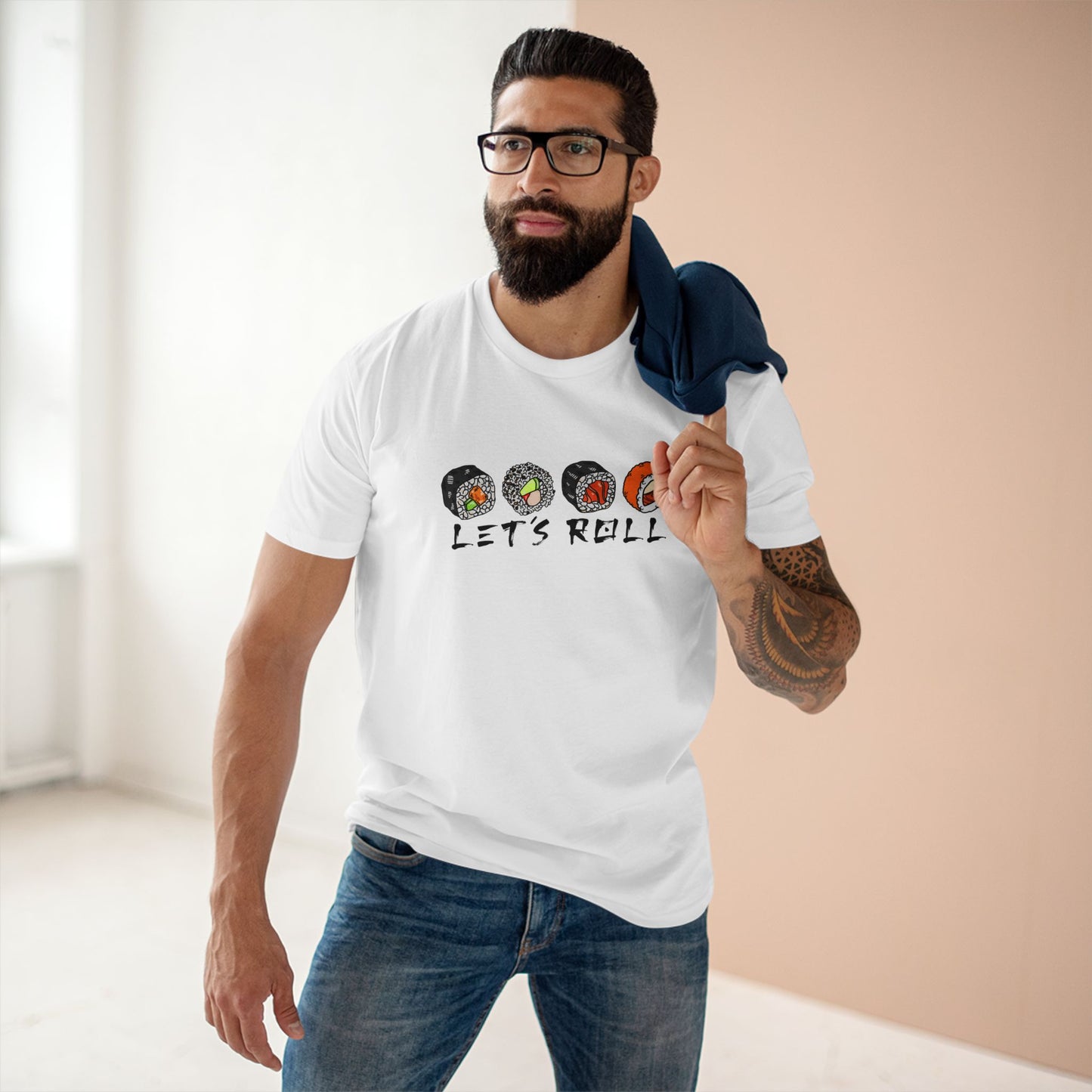 Let's Roll Sushi Lover's Staple Tee