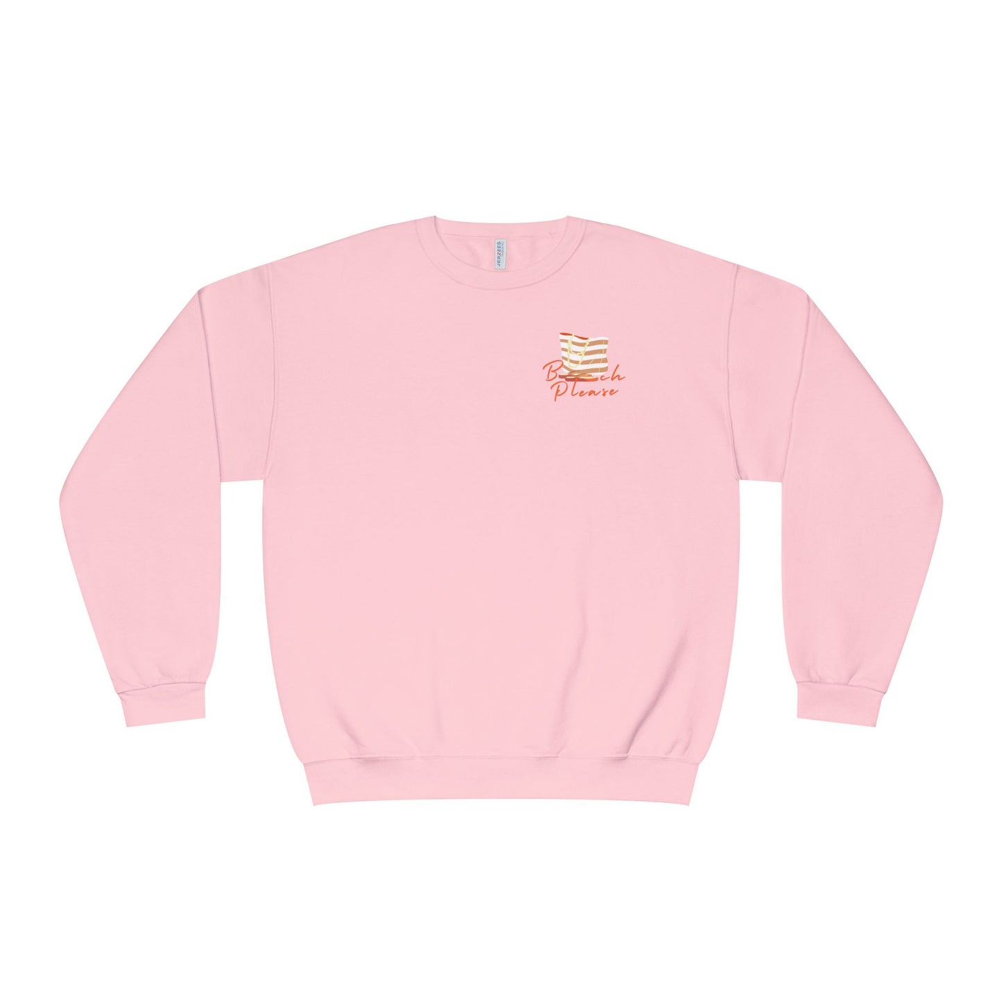 Beach Please Printed Crew Sweatshirt