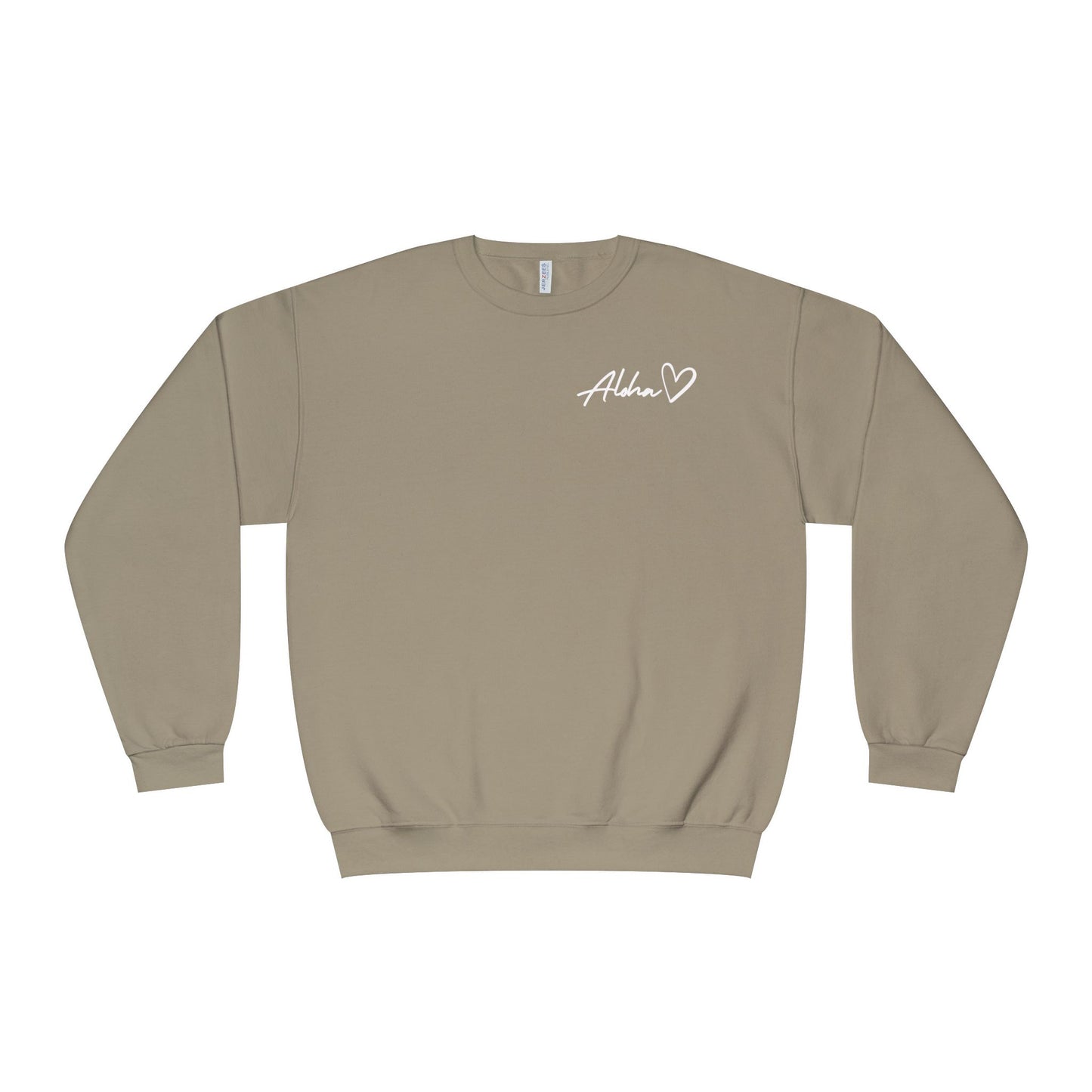Aloha Love Printed Crew Sweatshirt, Spread Aloha