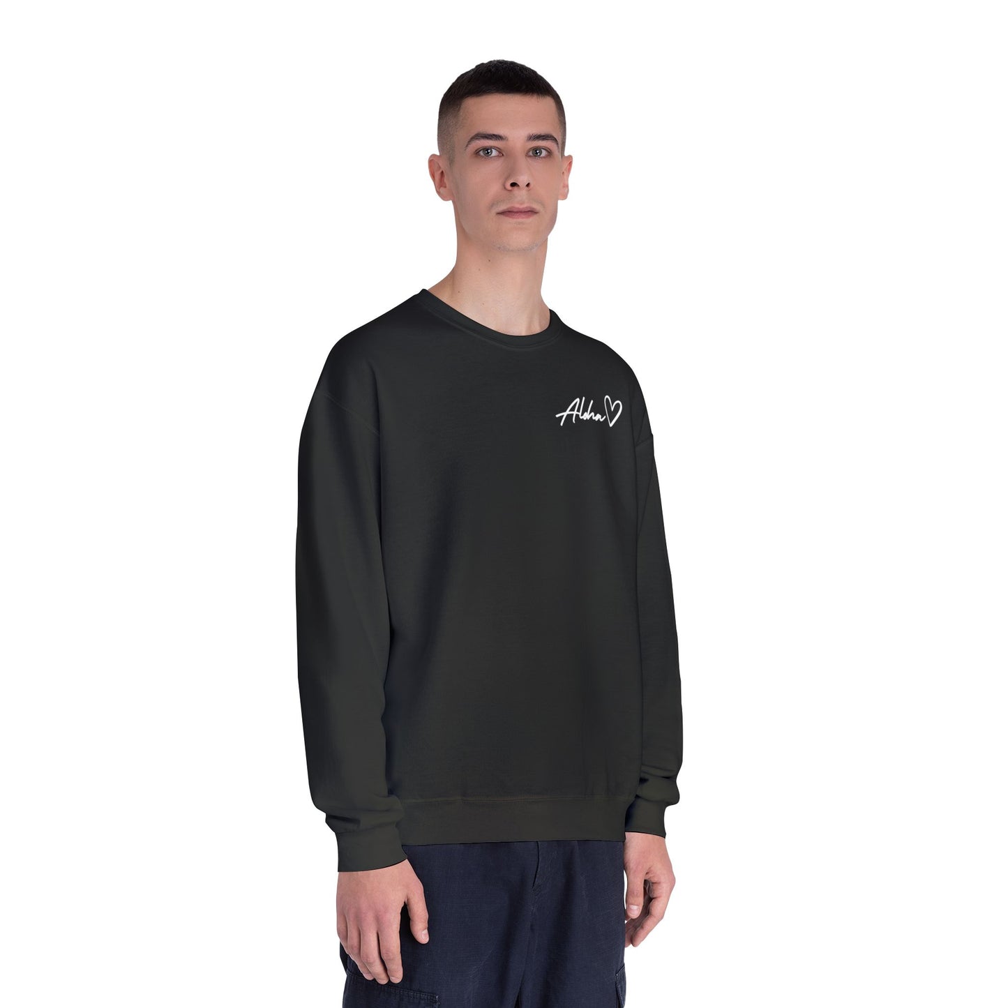 Aloha Love Printed Crew Sweatshirt, Spread Aloha