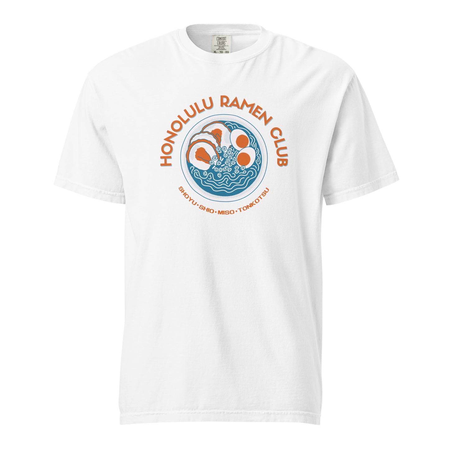 Honolulu Ramen Club Graphic Tee Hawaii Foodie T-Shirt-T-Shirt-Bits of Aloha