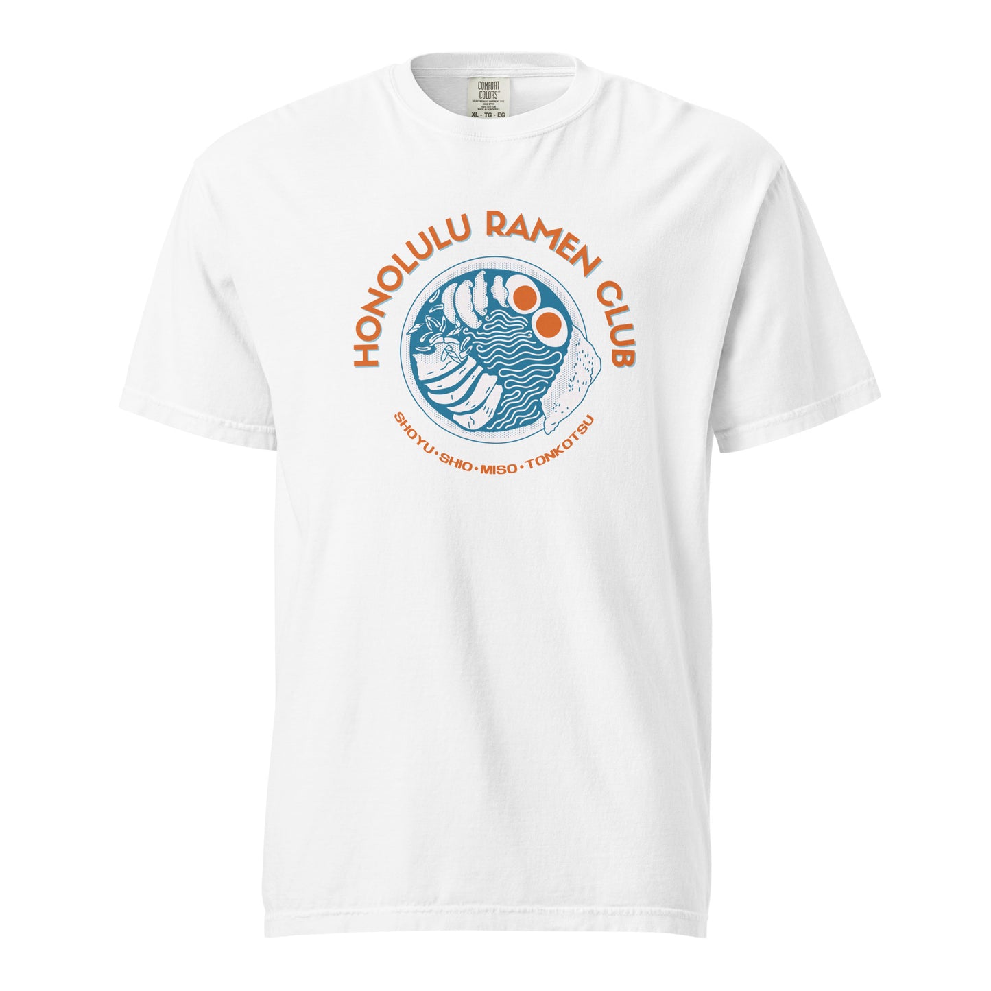 Honolulu Ramen Club T-Shirt Hawaii Foodie Graphic Tee-T-Shirt-Bits of Aloha