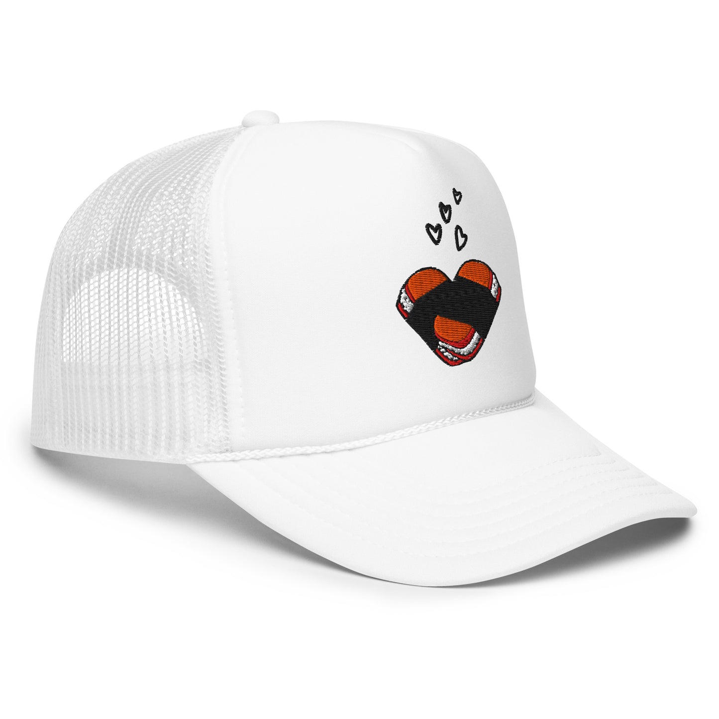 Musubi Love Foam Trucker Hat-Hat-Bits of Aloha