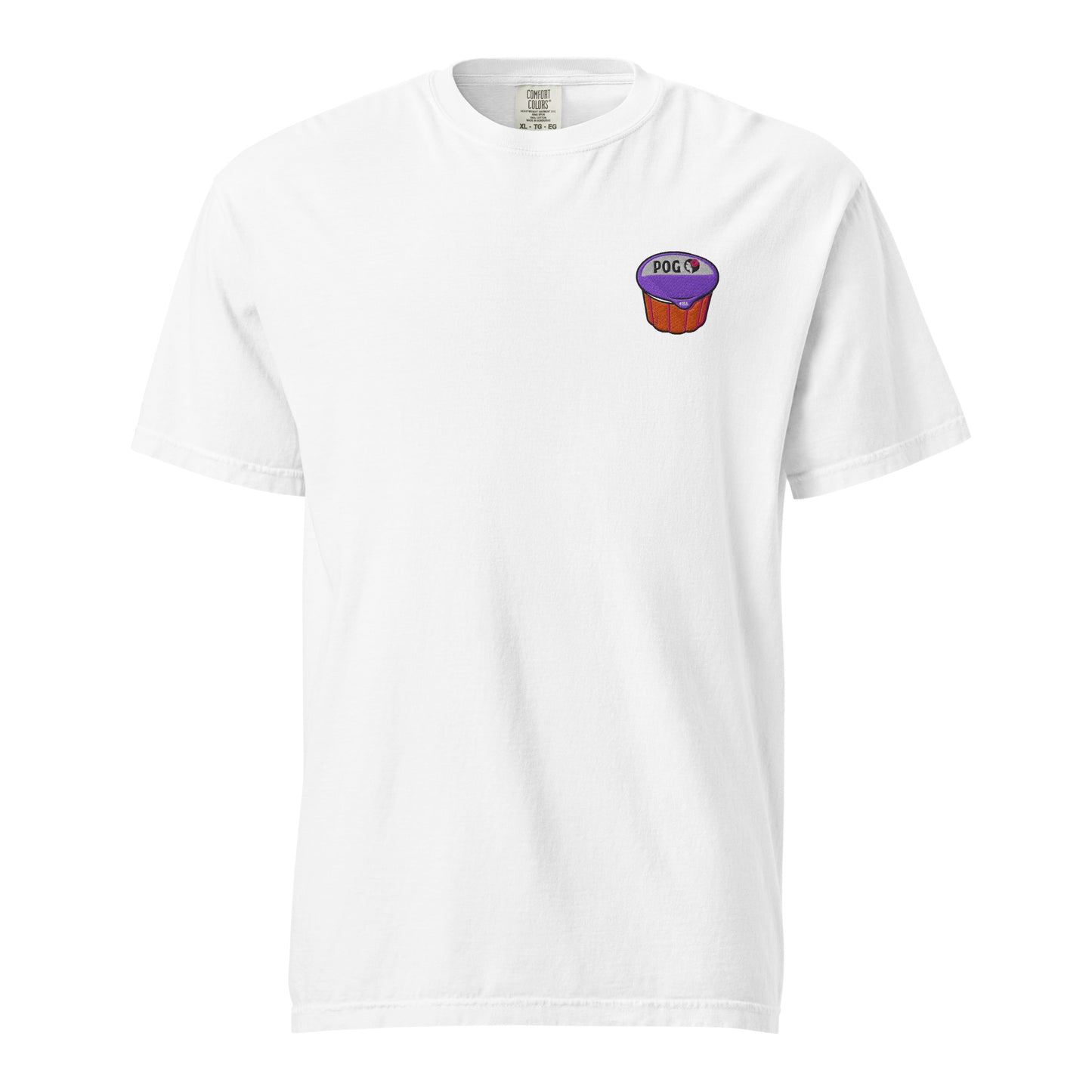 POG Juice Embroidered T-Shirt – Hawaiian Airlines-Inspired Tee-T-Shirt-Bits of Aloha