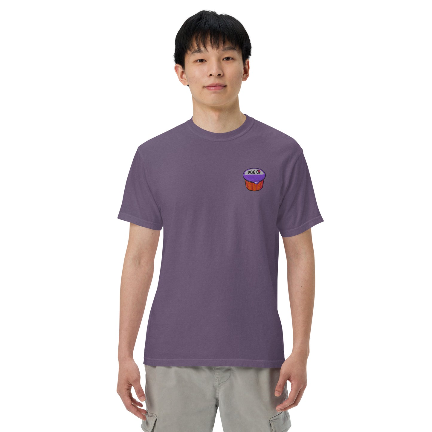 POG Juice Embroidered T-Shirt – Hawaiian Airlines-Inspired Tee-T-Shirt-Bits of Aloha
