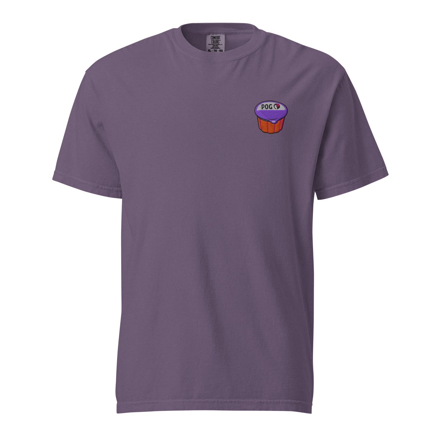 POG Juice Embroidered T-Shirt – Hawaiian Airlines-Inspired Tee-T-Shirt-Bits of Aloha