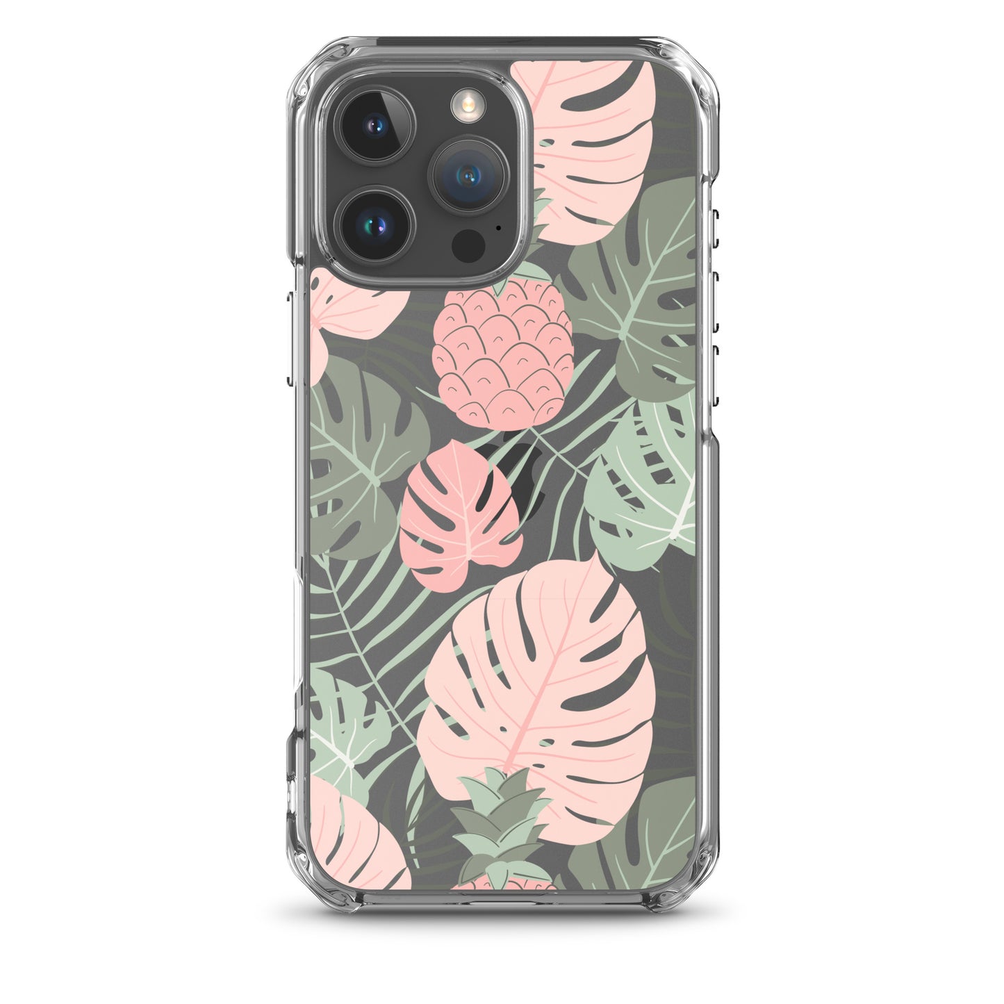 Tropical Foliage Clear Case for iPhone®