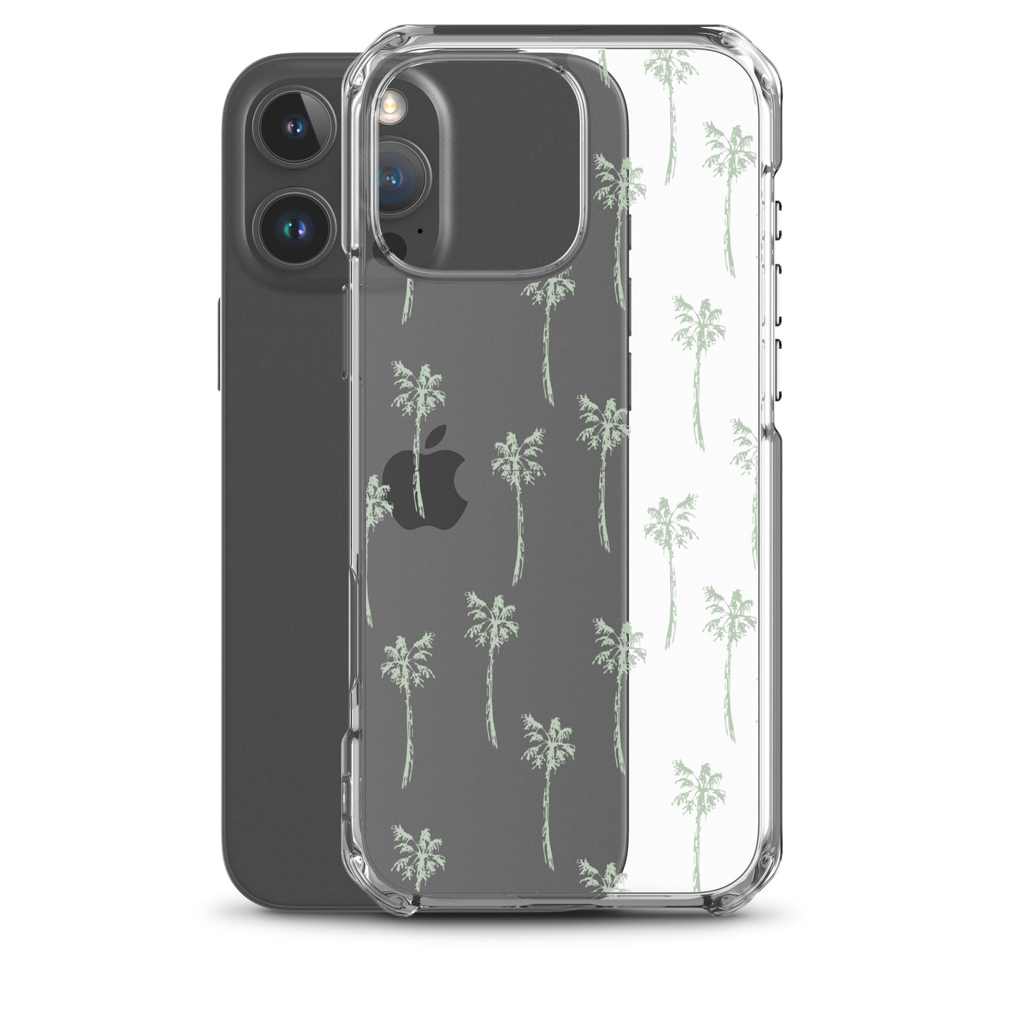 Tropical Palm Trees Clear Case for iPhone®