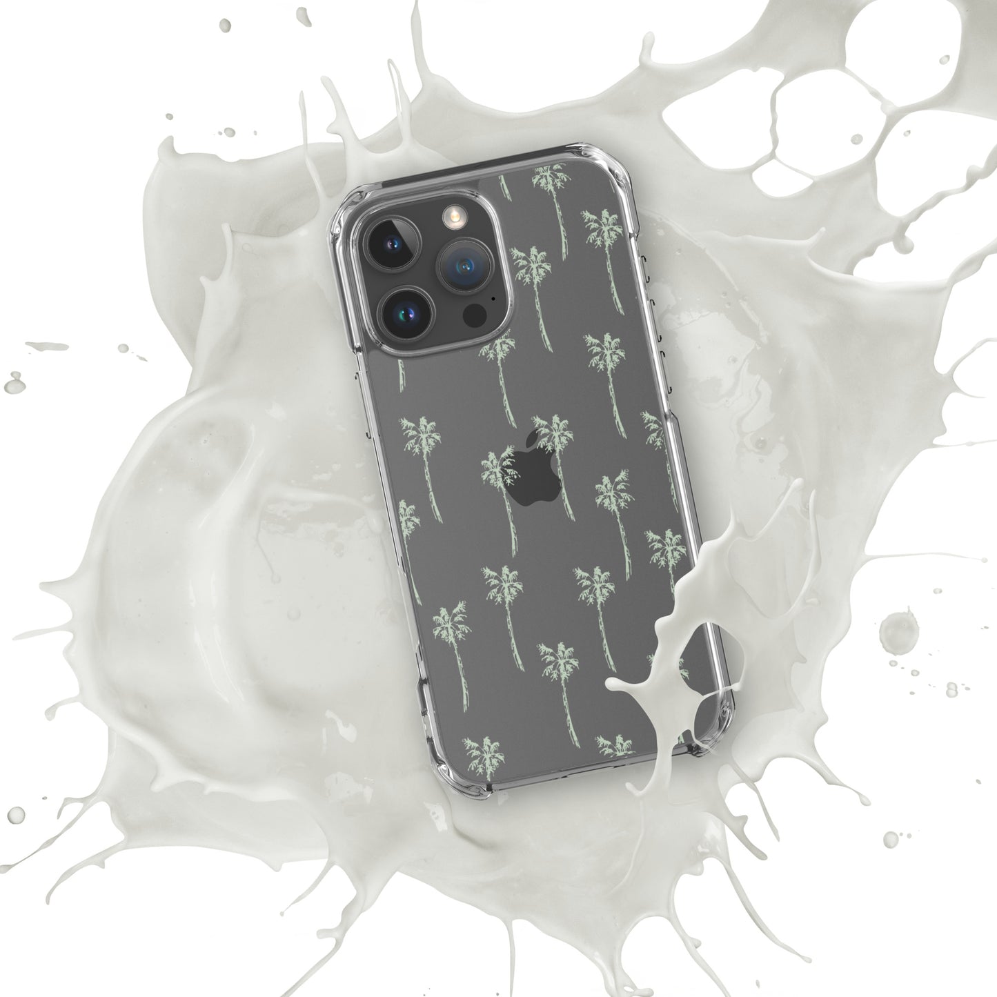 Tropical Palm Trees Clear Case for iPhone®