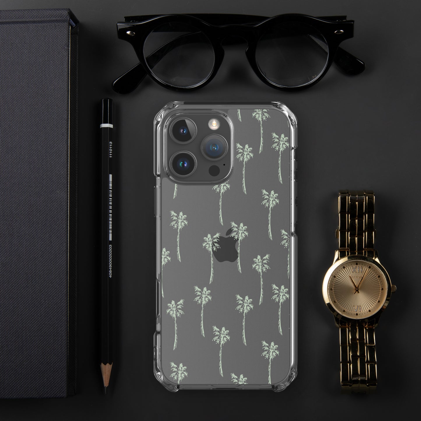 Tropical Palm Trees Clear Case for iPhone®