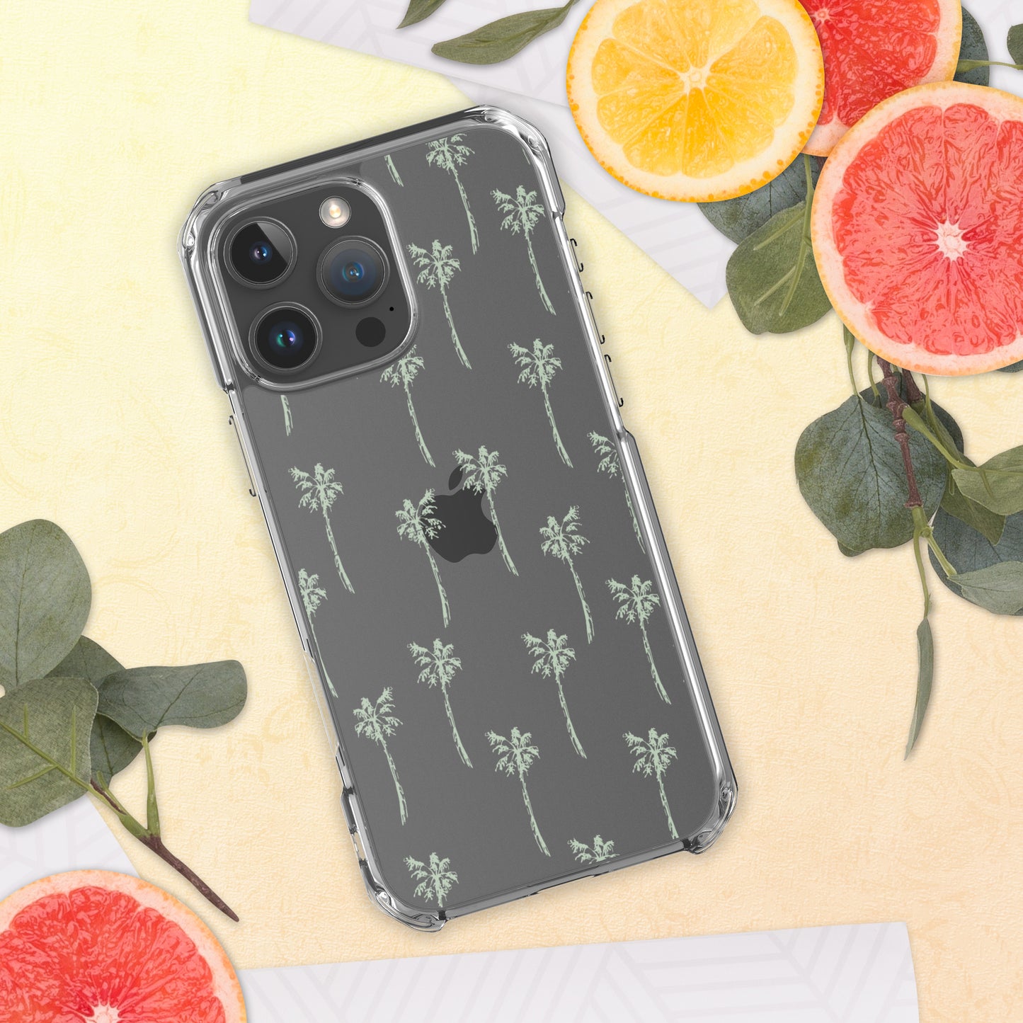 Tropical Palm Trees Clear Case for iPhone®