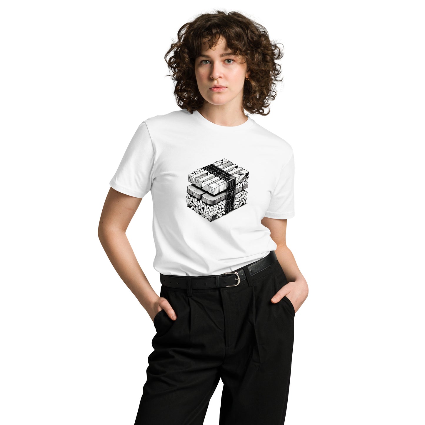 Cyber SPAM Musubi Premium Tee-T-Shirt-Bits of Aloha