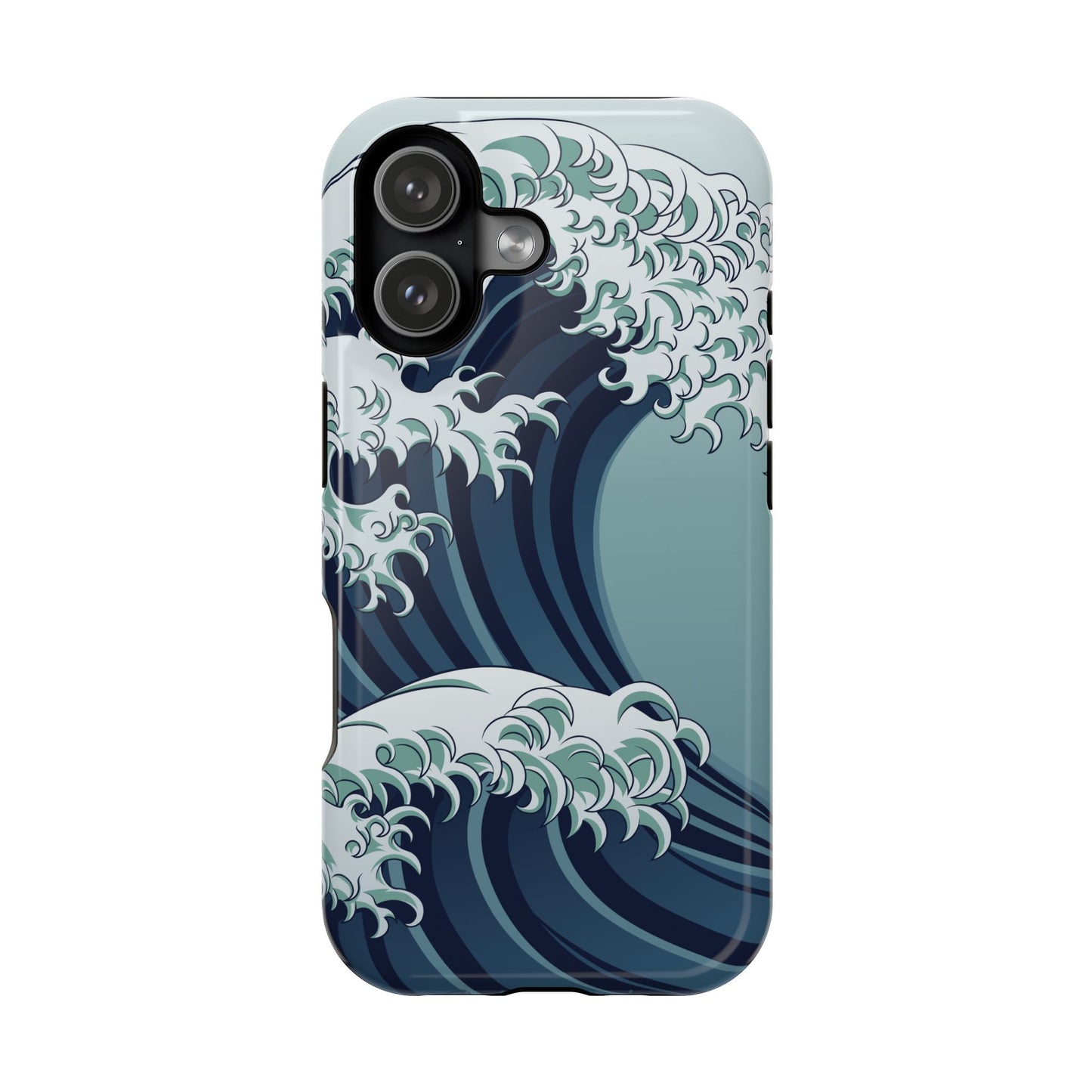 iPhone 17 MagSafe® Great Wave Case with Embedded Magnets for Accessories