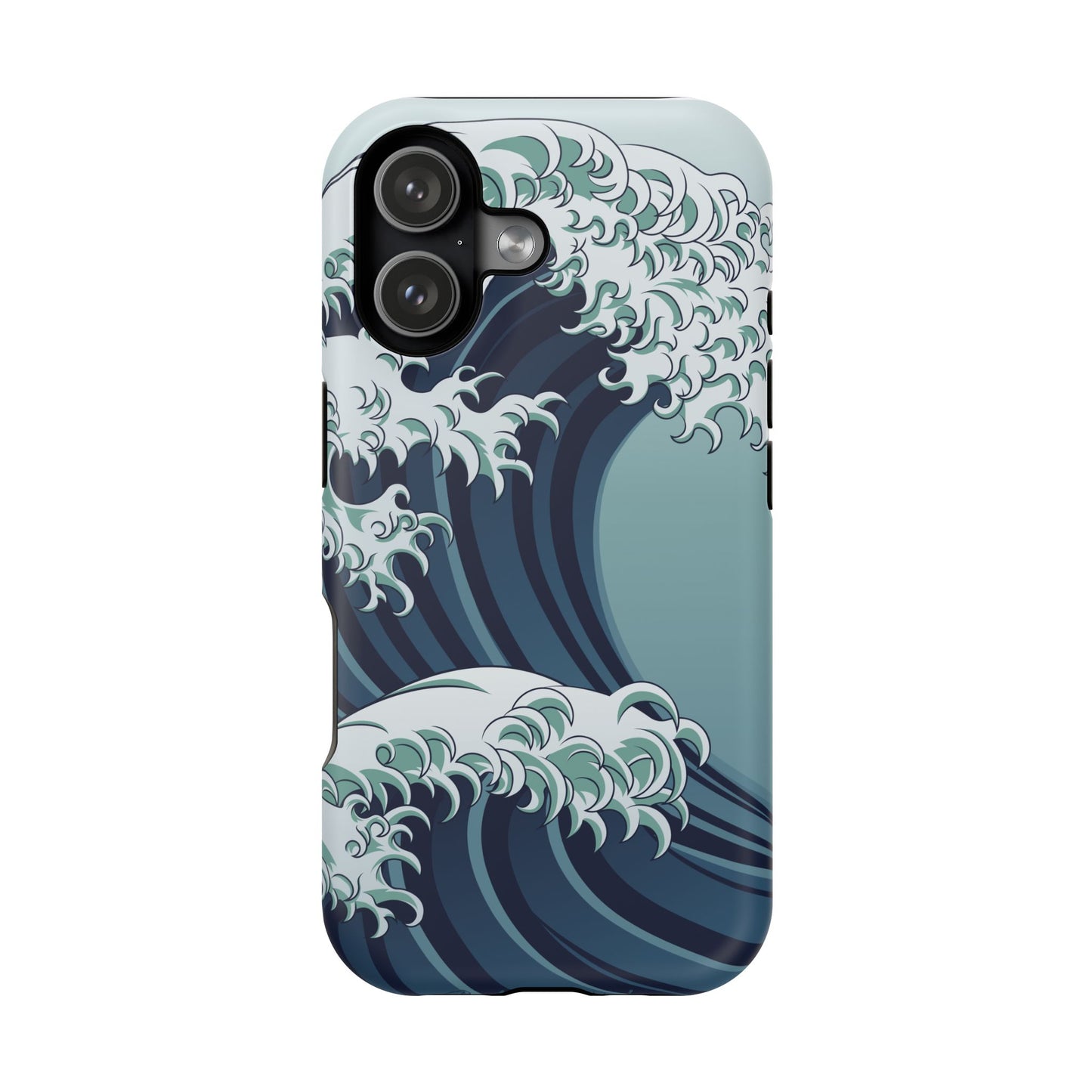 iPhone 17 MagSafe® Great Wave Case with Embedded Magnets for Accessories