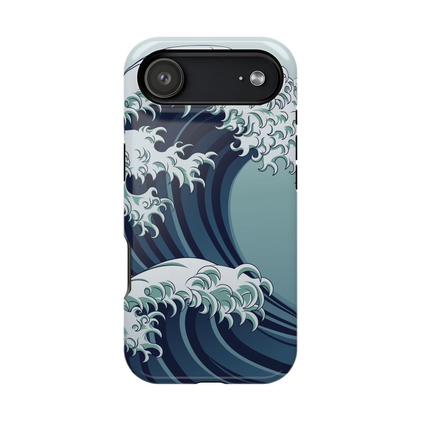 iPhone 17 MagSafe® Great Wave Case with Embedded Magnets for Accessories