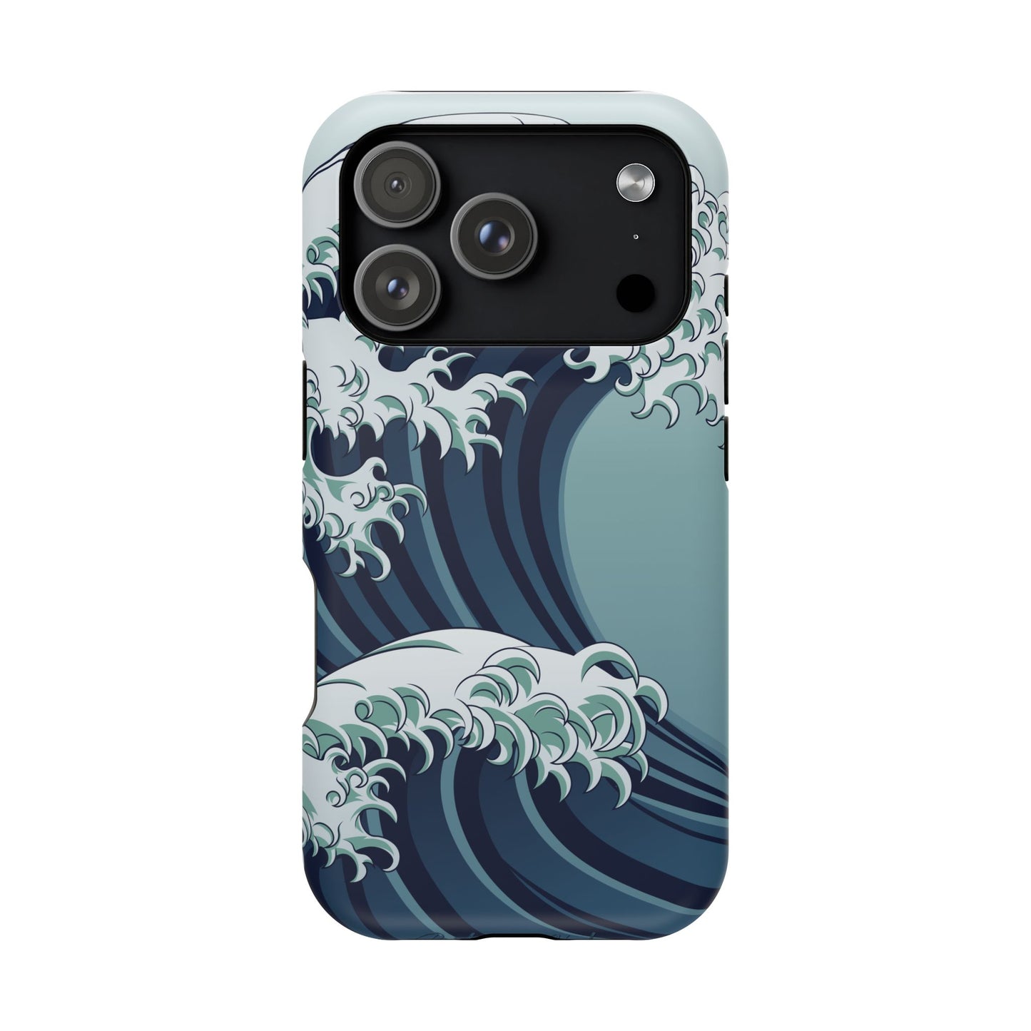 iPhone 17 MagSafe® Great Wave Case with Embedded Magnets for Accessories