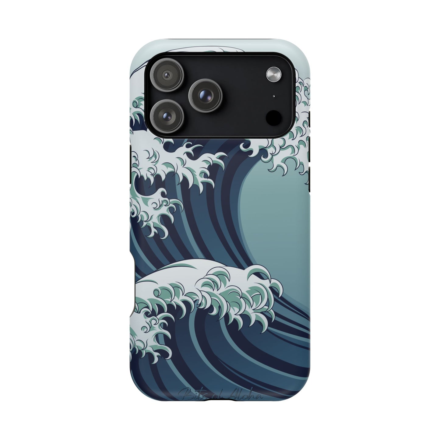 iPhone 17 MagSafe® Great Wave Case with Embedded Magnets for Accessories