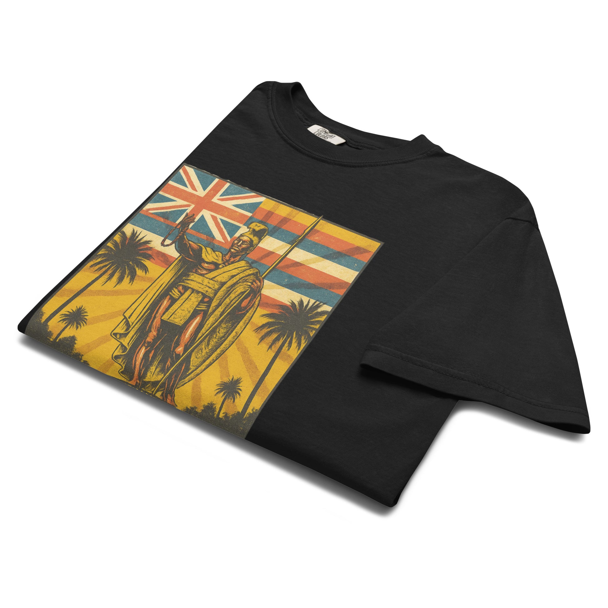 King Kamehameha Premium Graphic Tee – Hawaiian Heritage T-Shirt-T-Shirt-Bits of Aloha