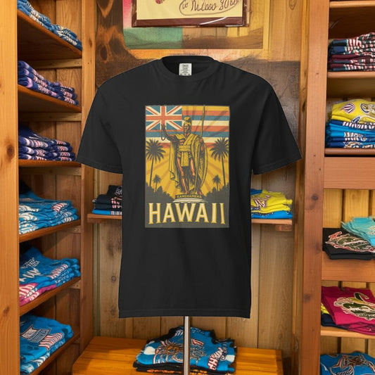 King Kamehameha Premium Graphic Tee – Hawaiian Heritage T-Shirt-T-Shirt-Bits of Aloha