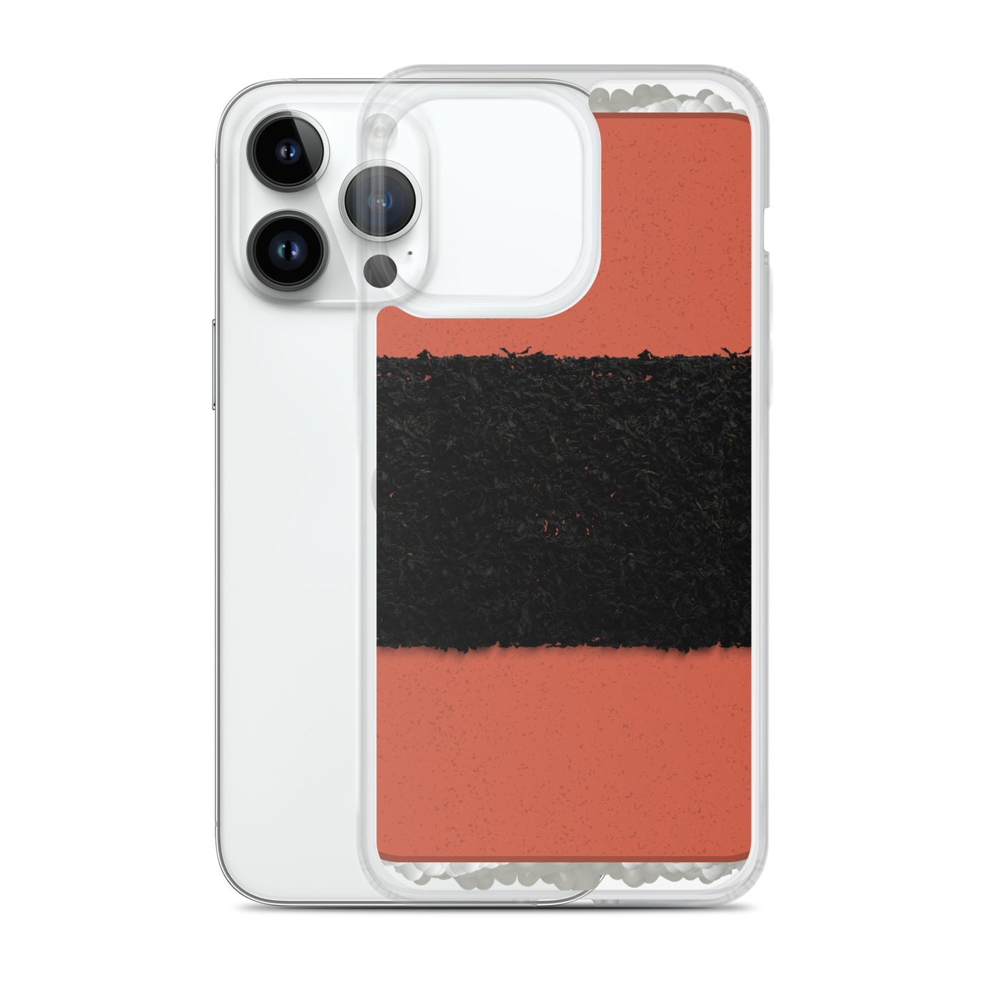 Spam Musubi MagSafe® clear case for iPhone 14-16 models-Bits of Aloha