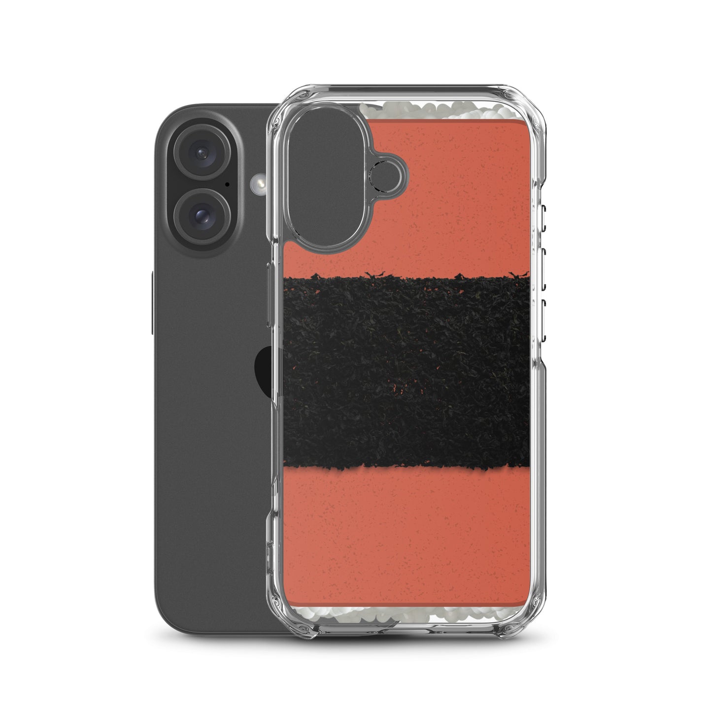 Spam Musubi MagSafe® clear case for iPhone 14-16 models-Bits of Aloha