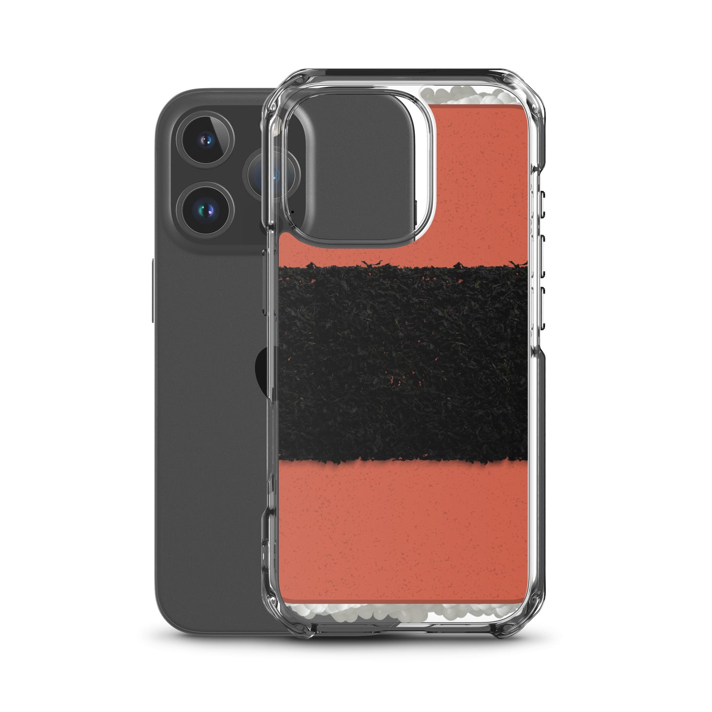 Spam Musubi MagSafe® clear case for iPhone 14-16 models-Bits of Aloha