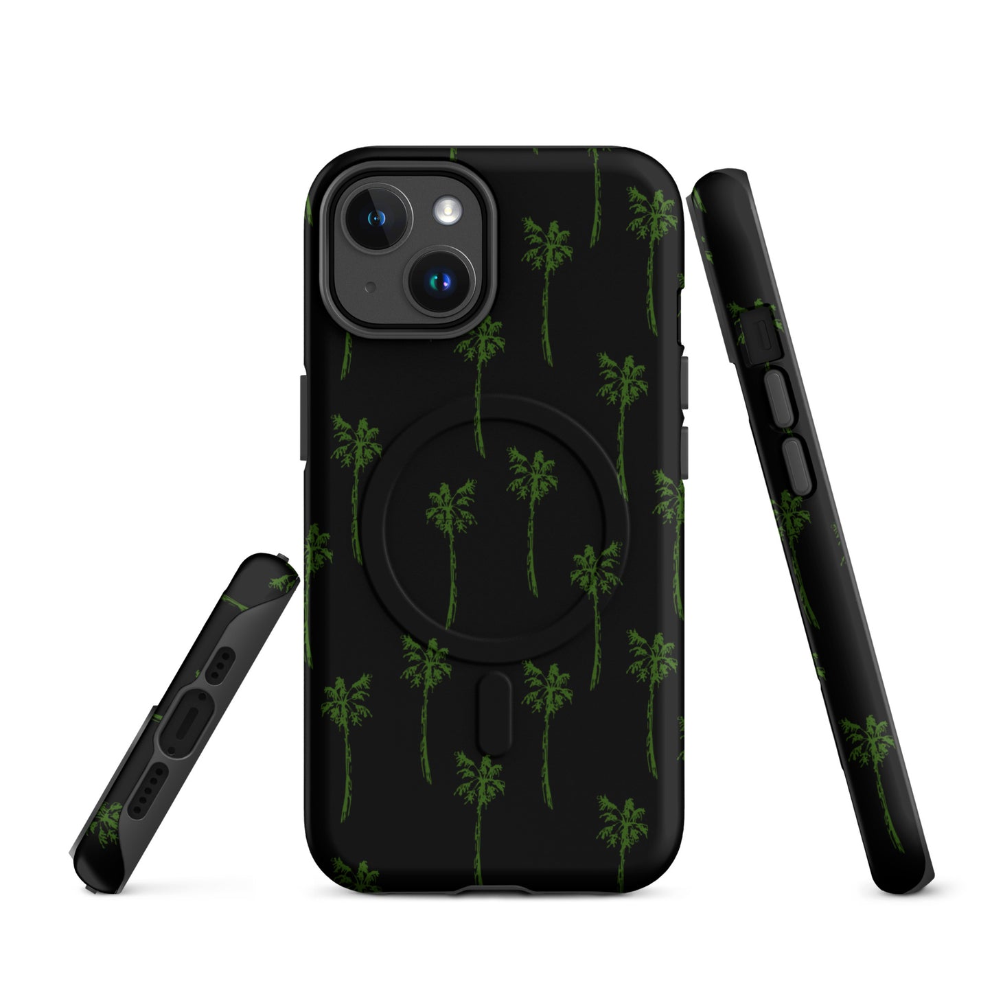 Tropical Palms MagSafe® Tough Case for iPhone 14-16-Phone Case-Bits of Aloha