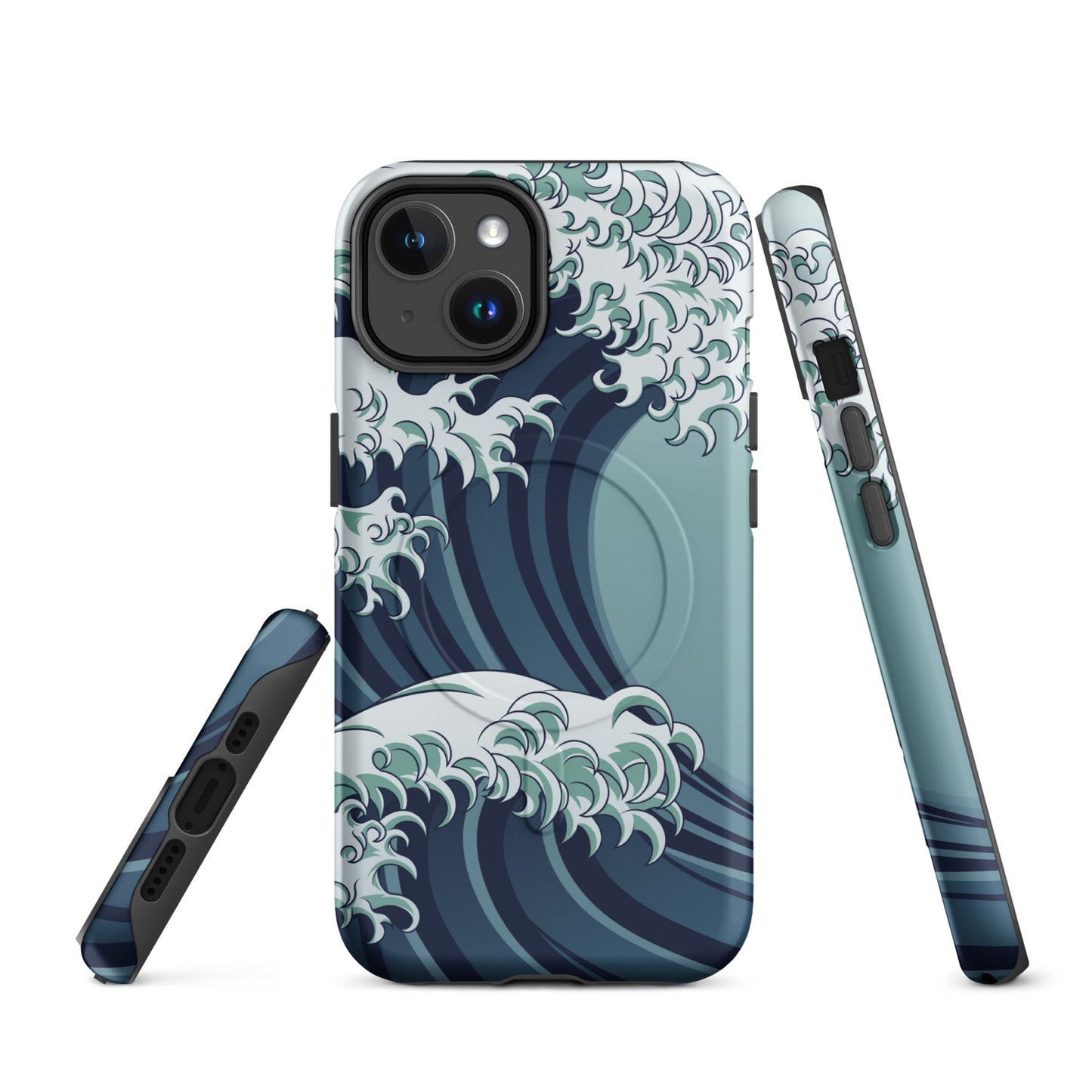 Great Wave MagSafe® Tough Case for iPhone 14-16-Bits of Aloha