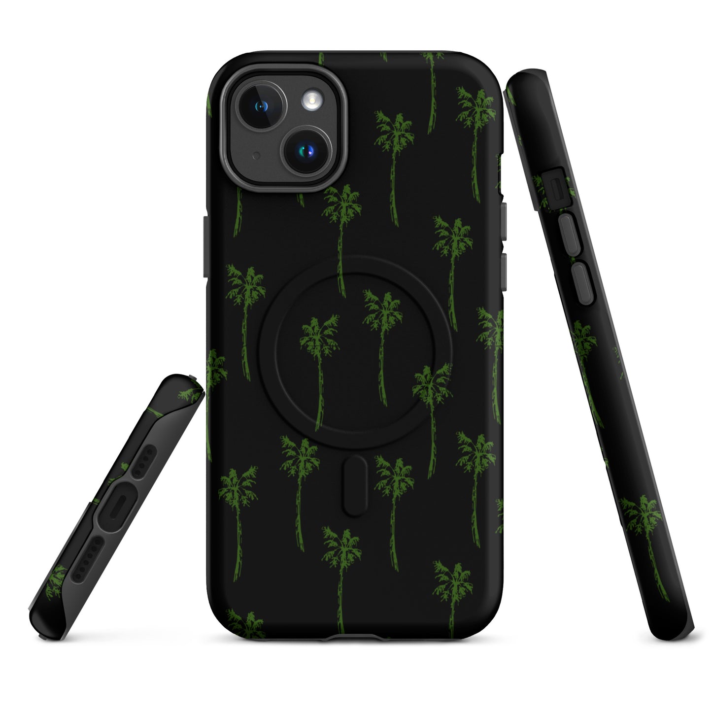 Tropical Palms MagSafe® Tough Case for iPhone 14-16-Phone Case-Bits of Aloha