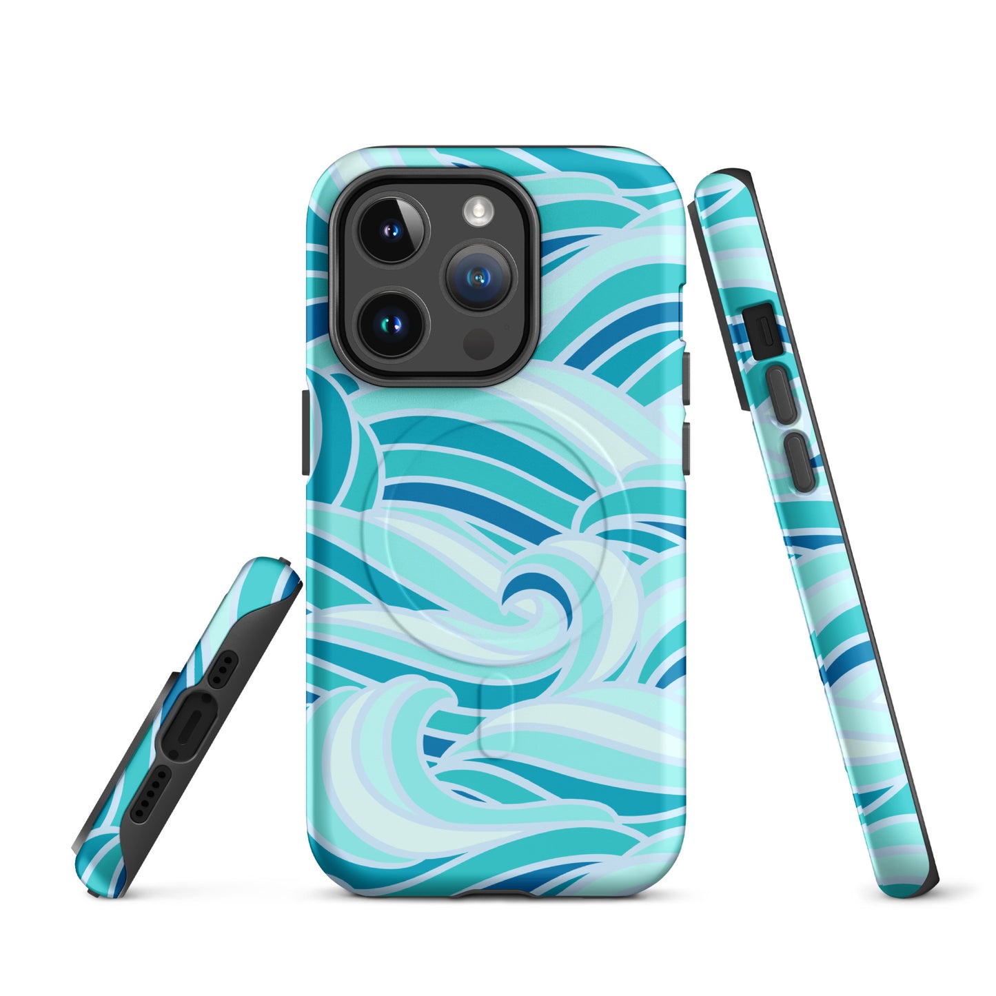 Aqua Oceans MagSafe® Tough Case for iPhone 14-16-Bits of Aloha