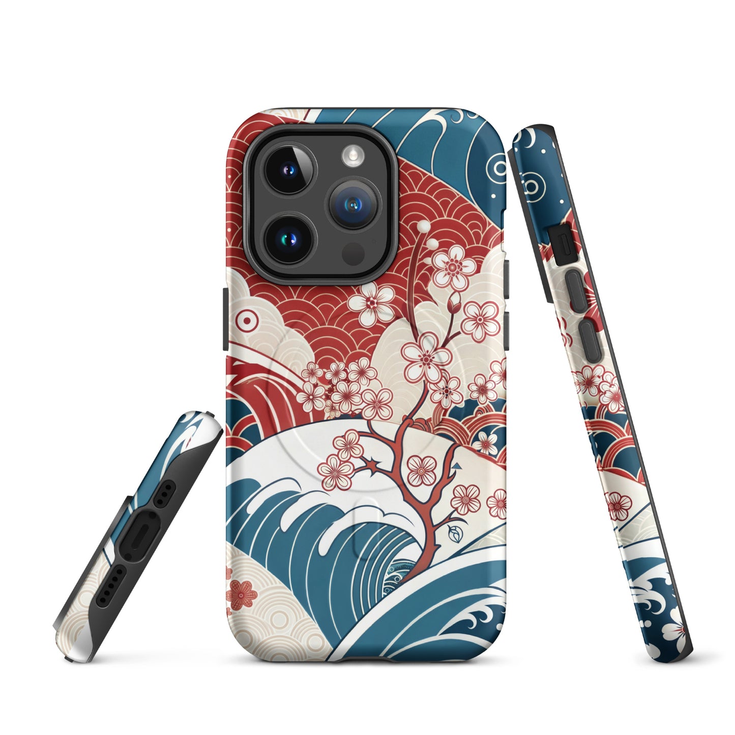 Japanscape MagSafe® tough case for iPhone® 14-16-Bits of Aloha