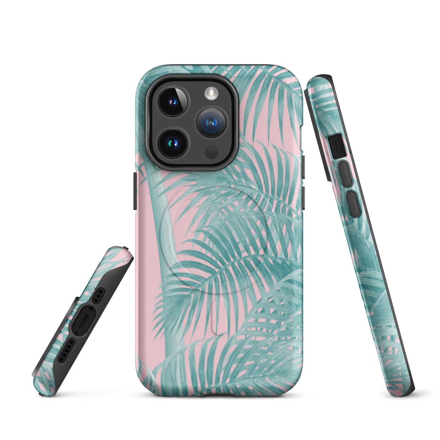Pink Palms MagSafe® Tough Case for iPhone 14-16-Bits of Aloha