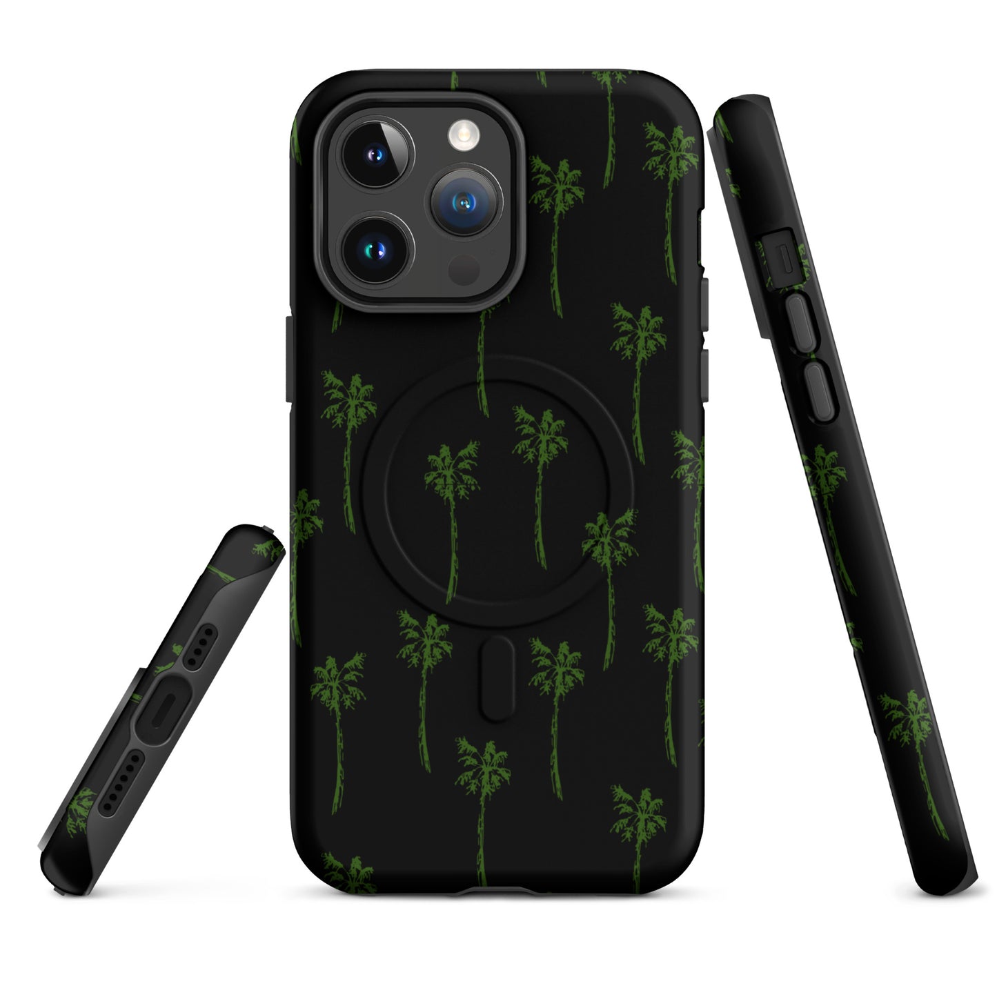 Tropical Palms MagSafe® Tough Case for iPhone 14-16-Phone Case-Bits of Aloha