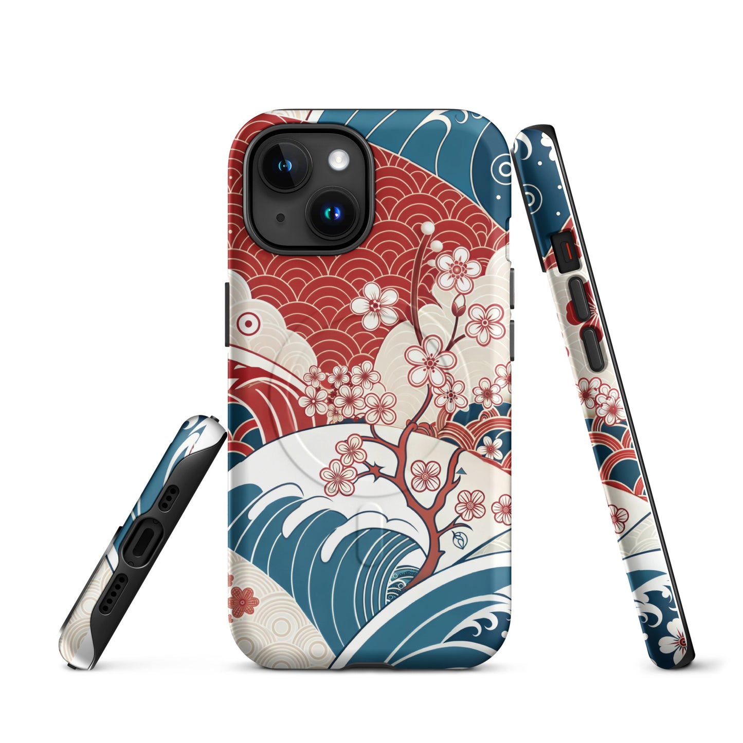 Japanscape MagSafe® tough case for iPhone® 14-16-Bits of Aloha