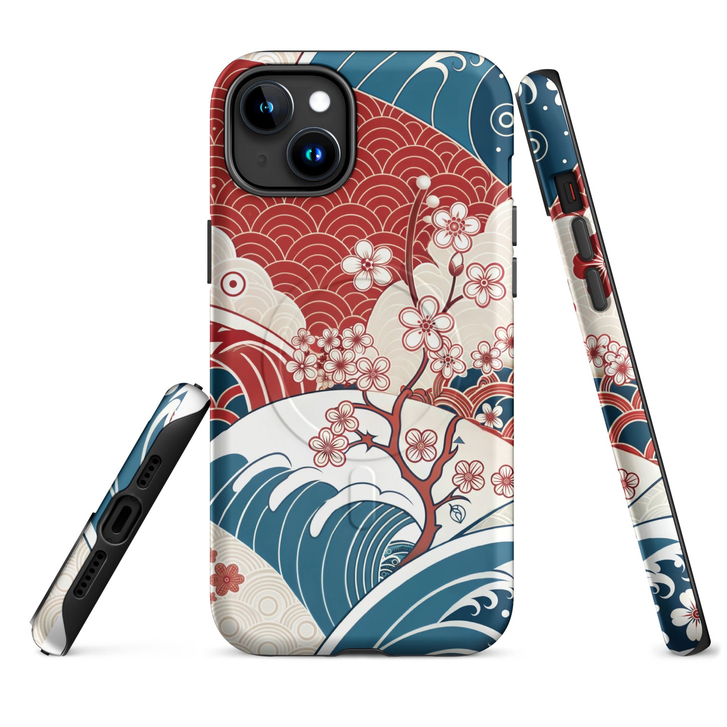 Japanscape MagSafe® tough case for iPhone® 14-16-Bits of Aloha