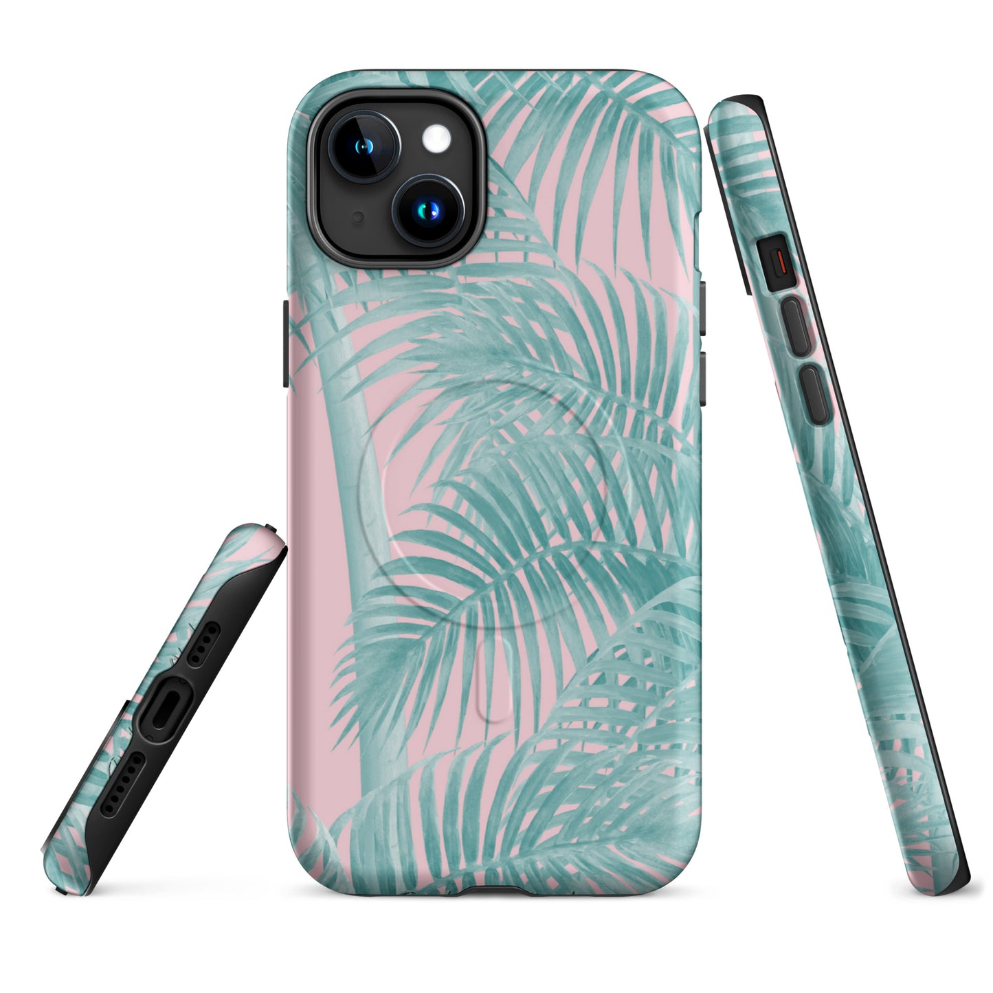 Pink Palms MagSafe® Tough Case for iPhone 14-16-Bits of Aloha