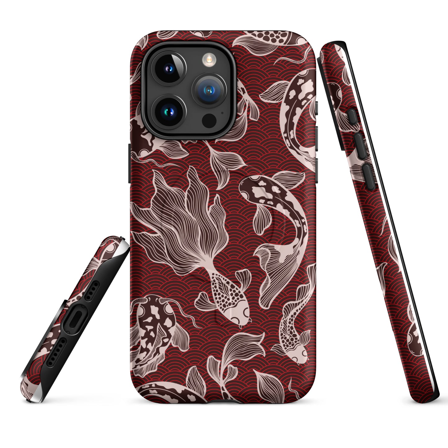 Red Koi MagSafe® Tough Case for iPhone 14-16-Bits of Aloha