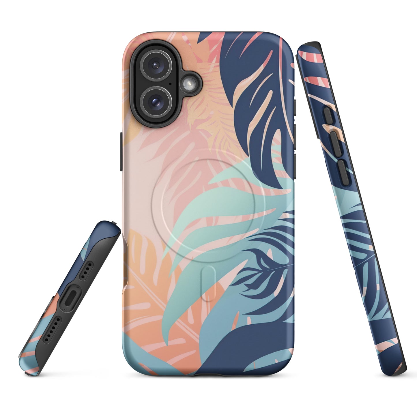 Retro Tropical MagSafe® Tough Case for iPhone 14-16-Bits of Aloha