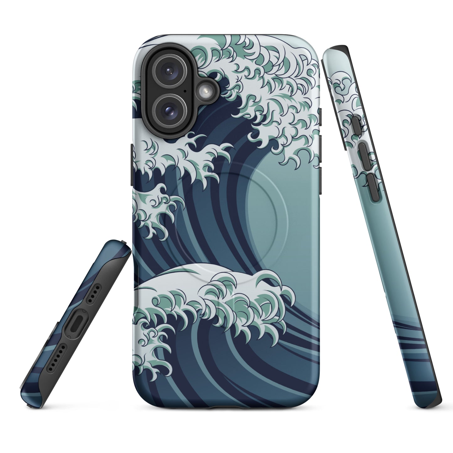 Great Wave MagSafe® Tough Case for iPhone 14-16-Bits of Aloha