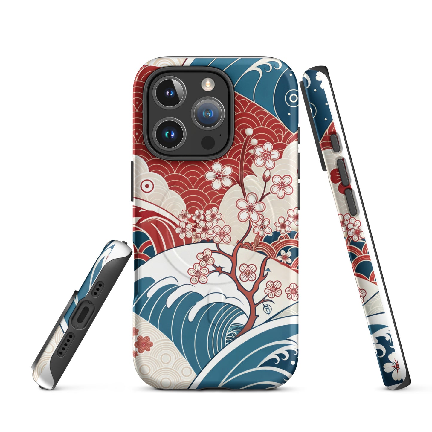 Japanscape MagSafe® tough case for iPhone® 14-16-Bits of Aloha