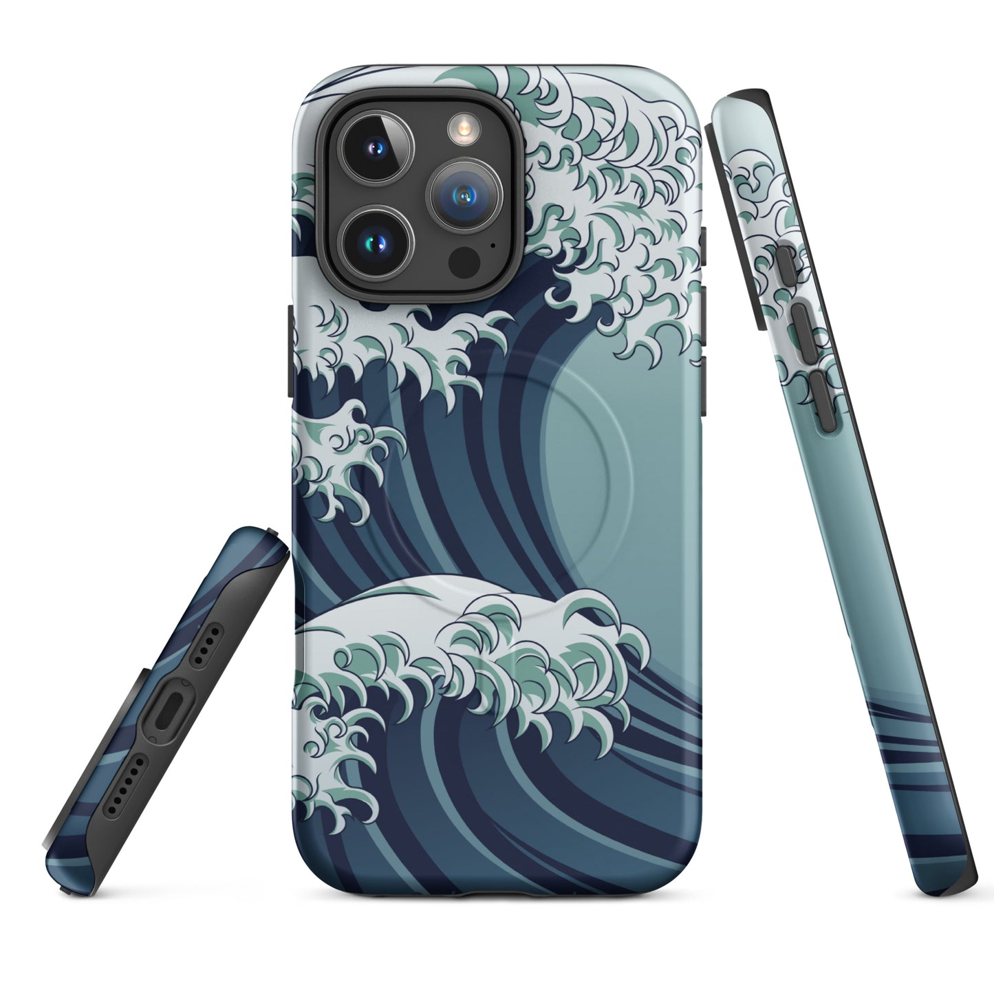 Great Wave MagSafe® Tough Case for iPhone 14-16-Bits of Aloha