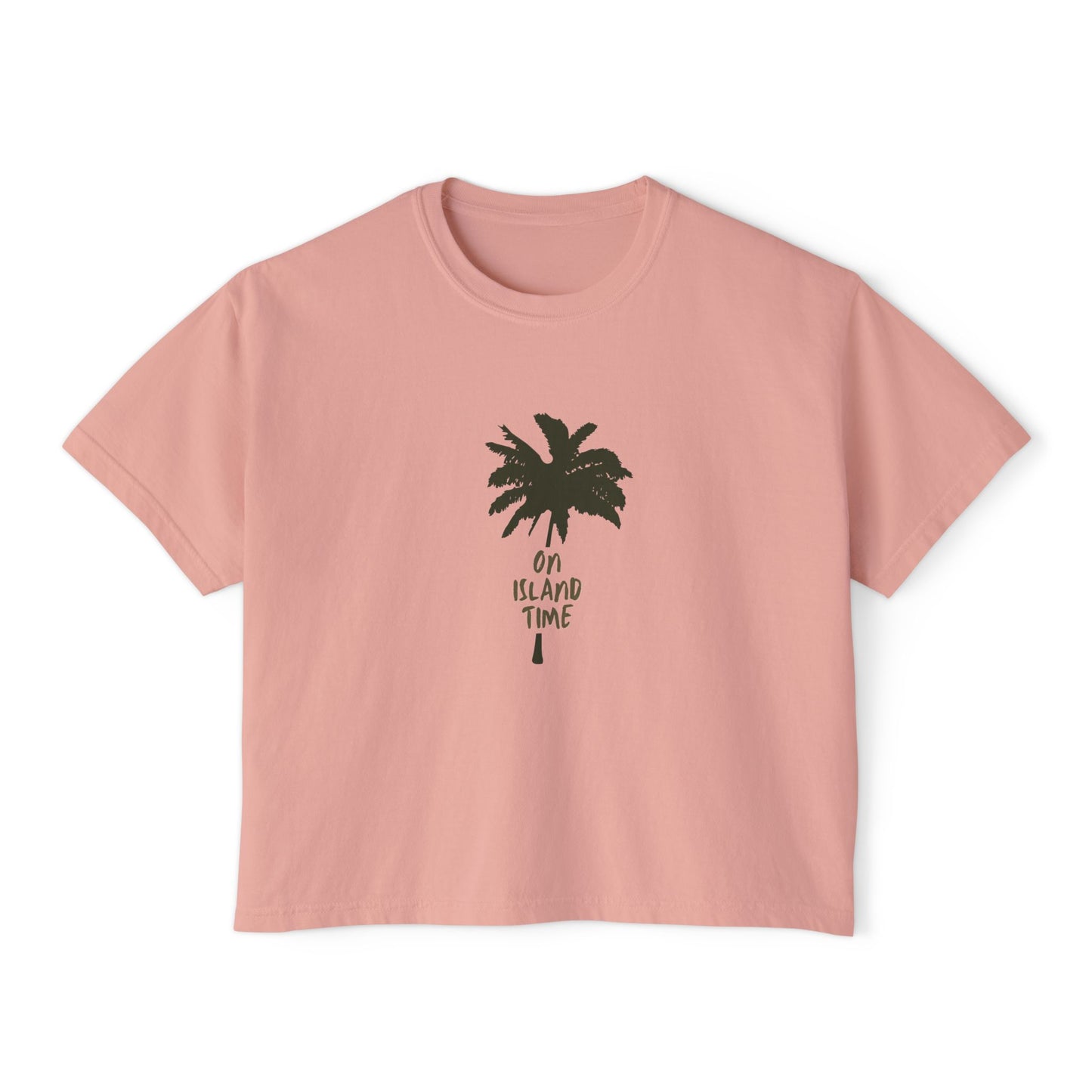 On Island Time Boxy Tee-T-Shirt-Bits of Aloha